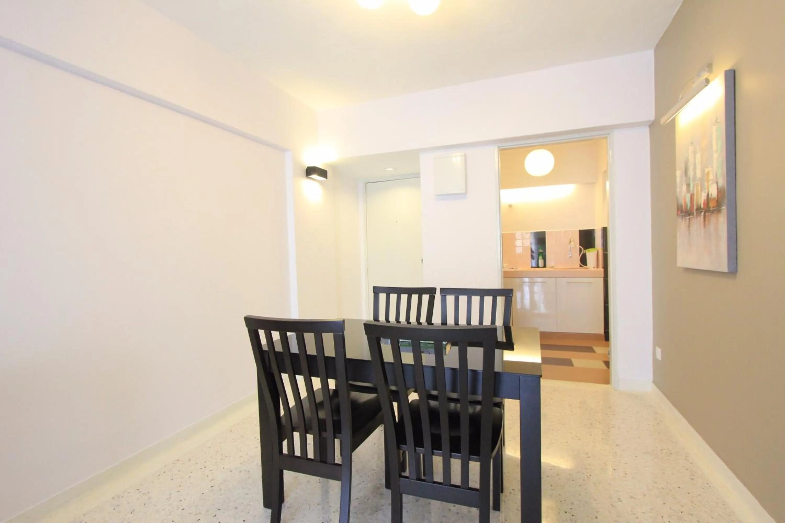 Dining area in Cosy Stay Melaka