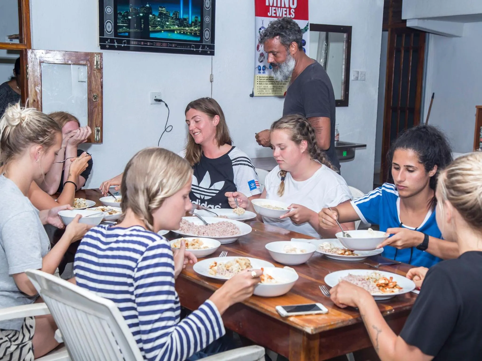 Restaurant/places to eat in Celestial Inn