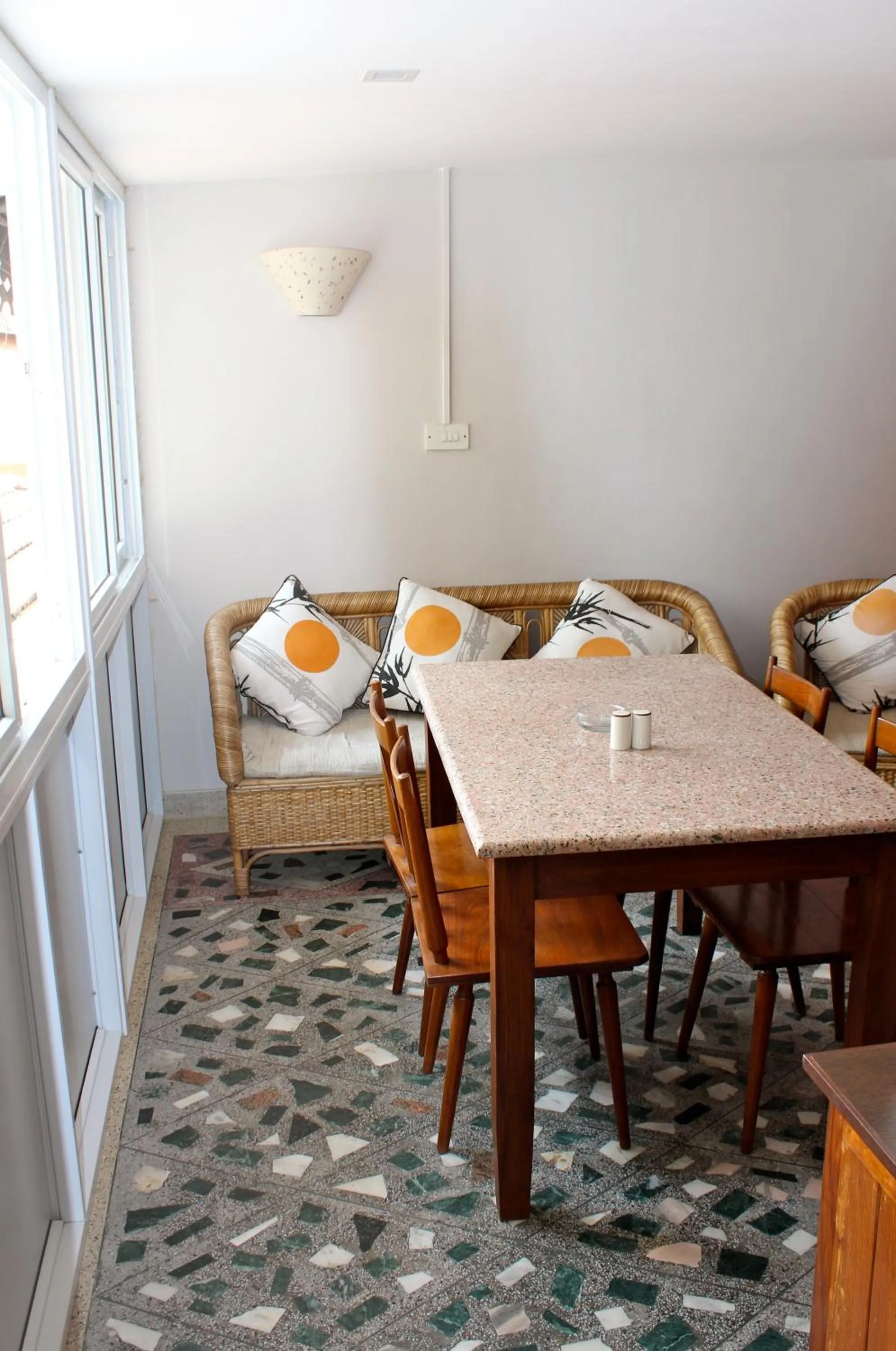 Dining area, Bed in Shaligram Hotel