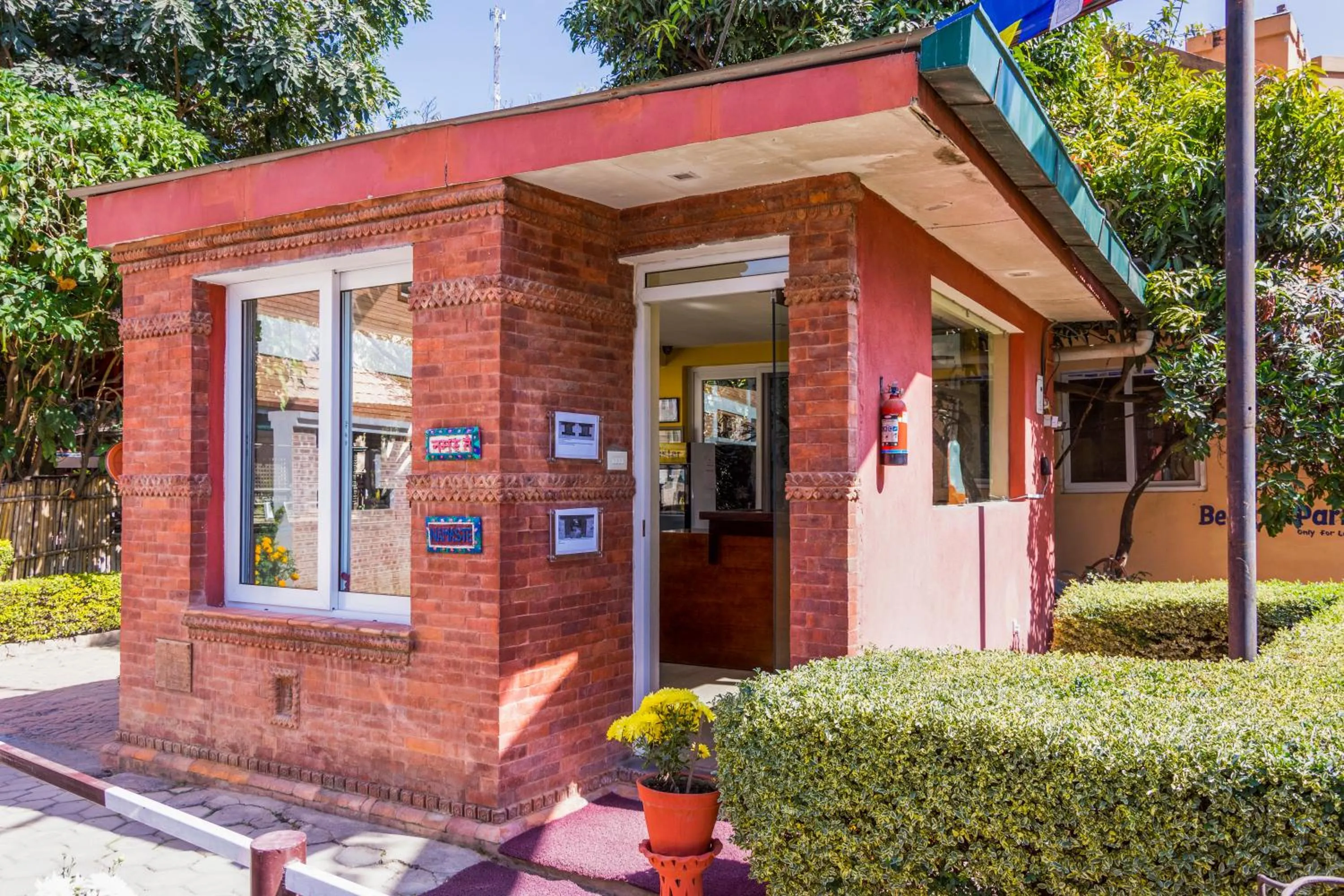 Facade/entrance in Shaligram Hotel