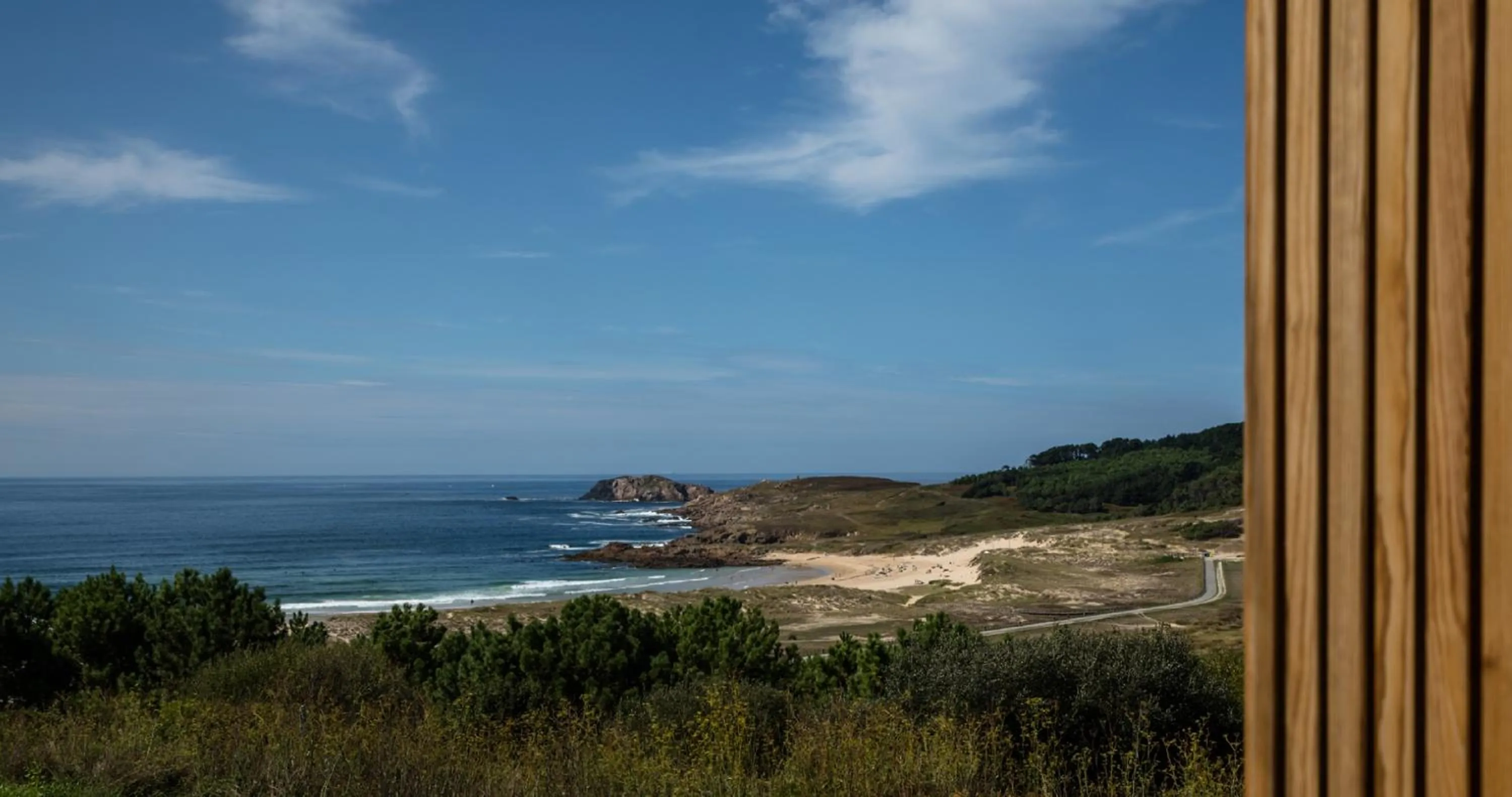 Sea view in Doniños Nature