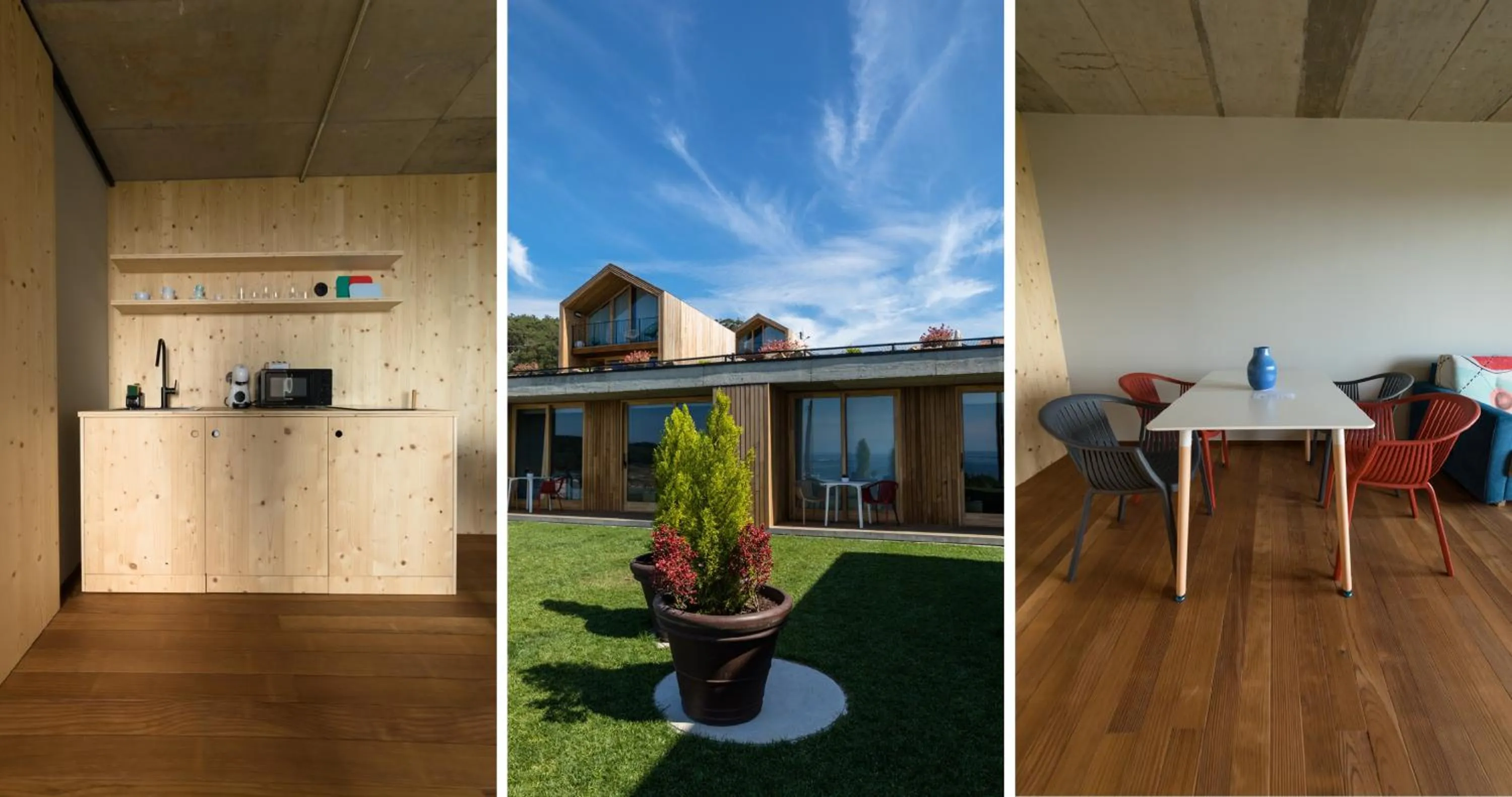 Kitchen or kitchenette in Doniños Nature