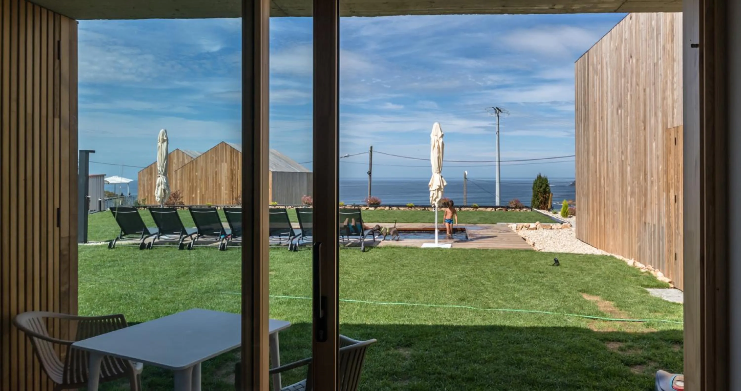 Pool view in Doniños Nature