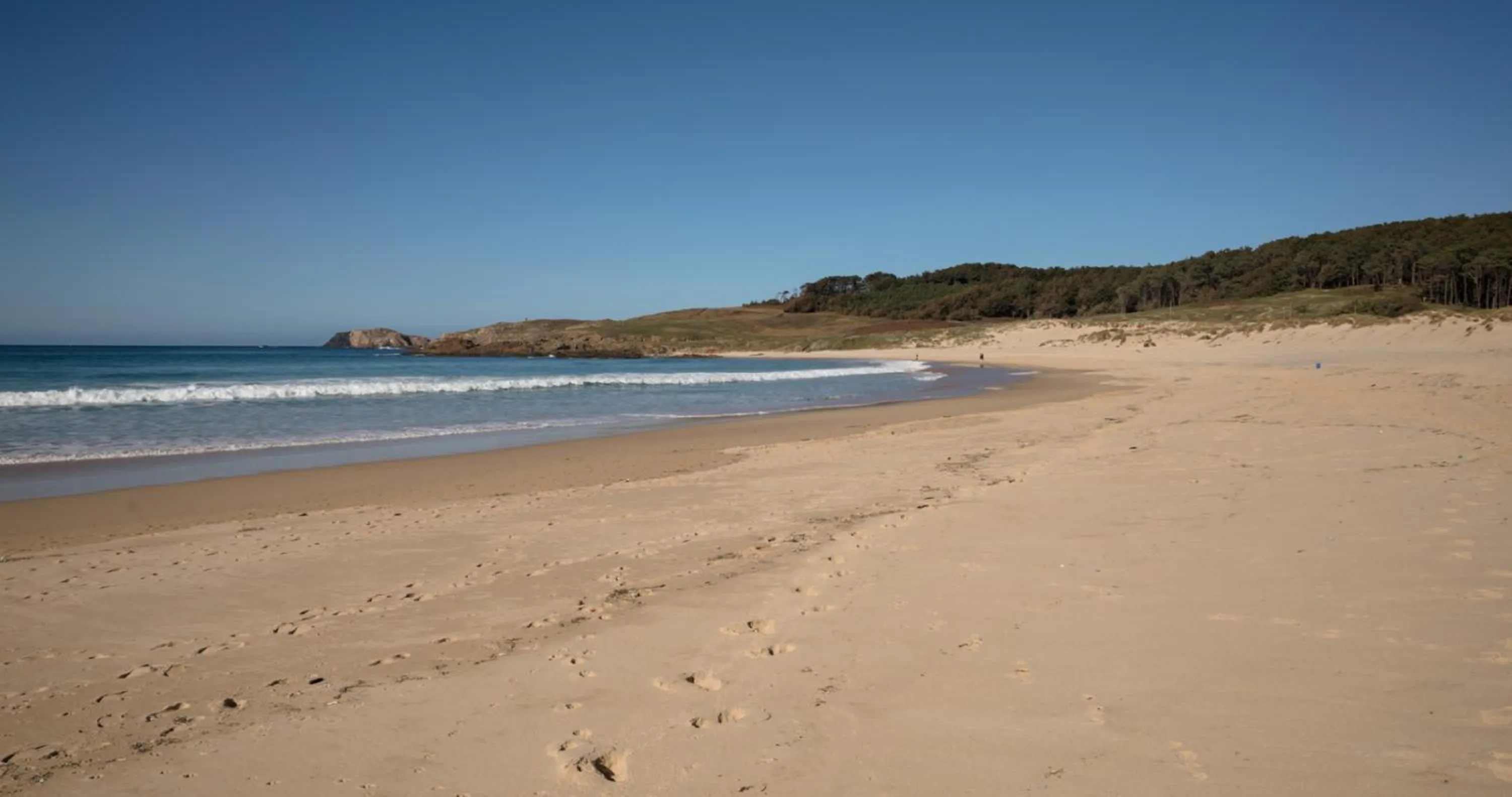 Natural landscape in Doniños Nature