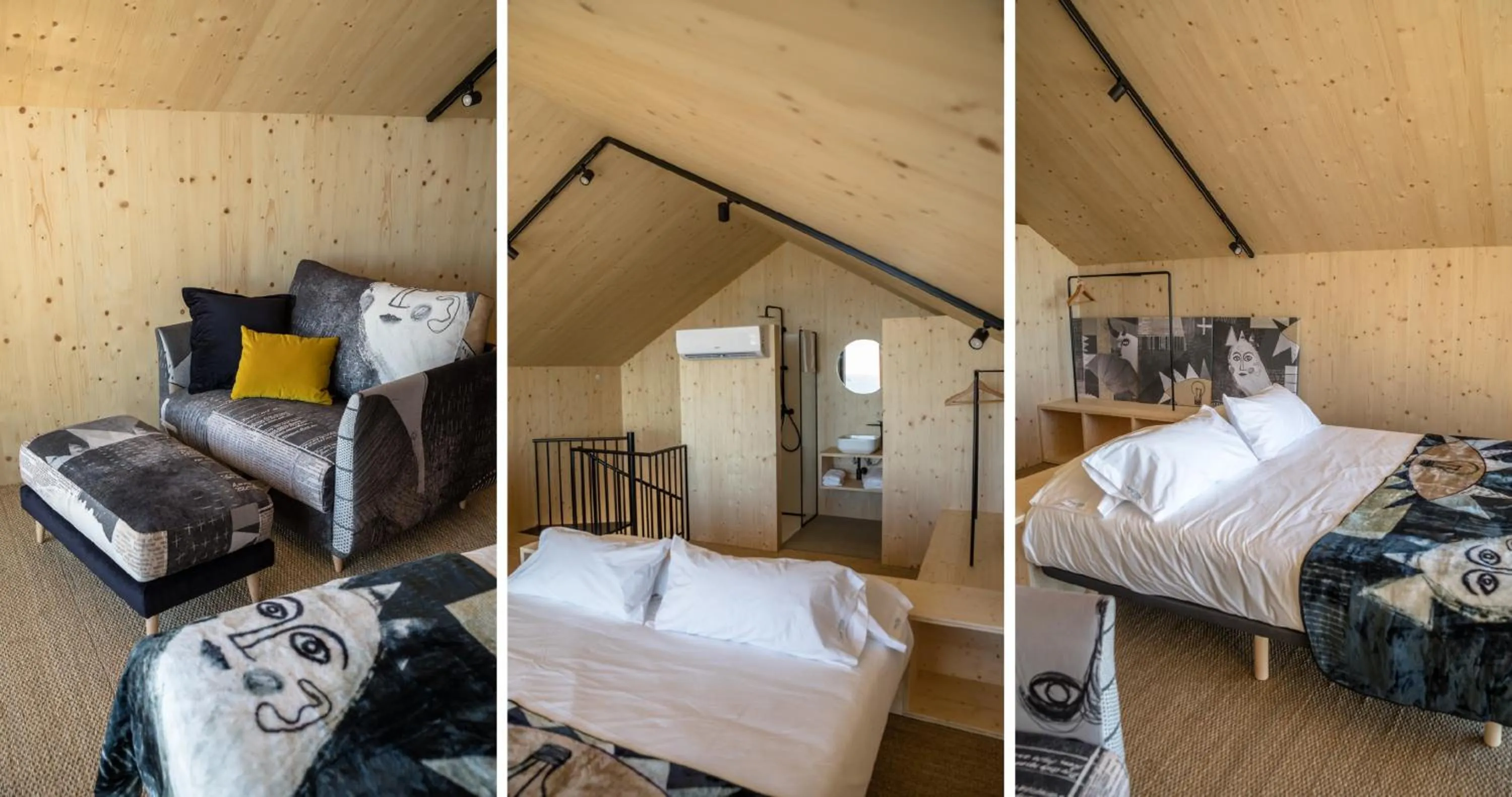 Decorative detail, Bed in Doniños Nature