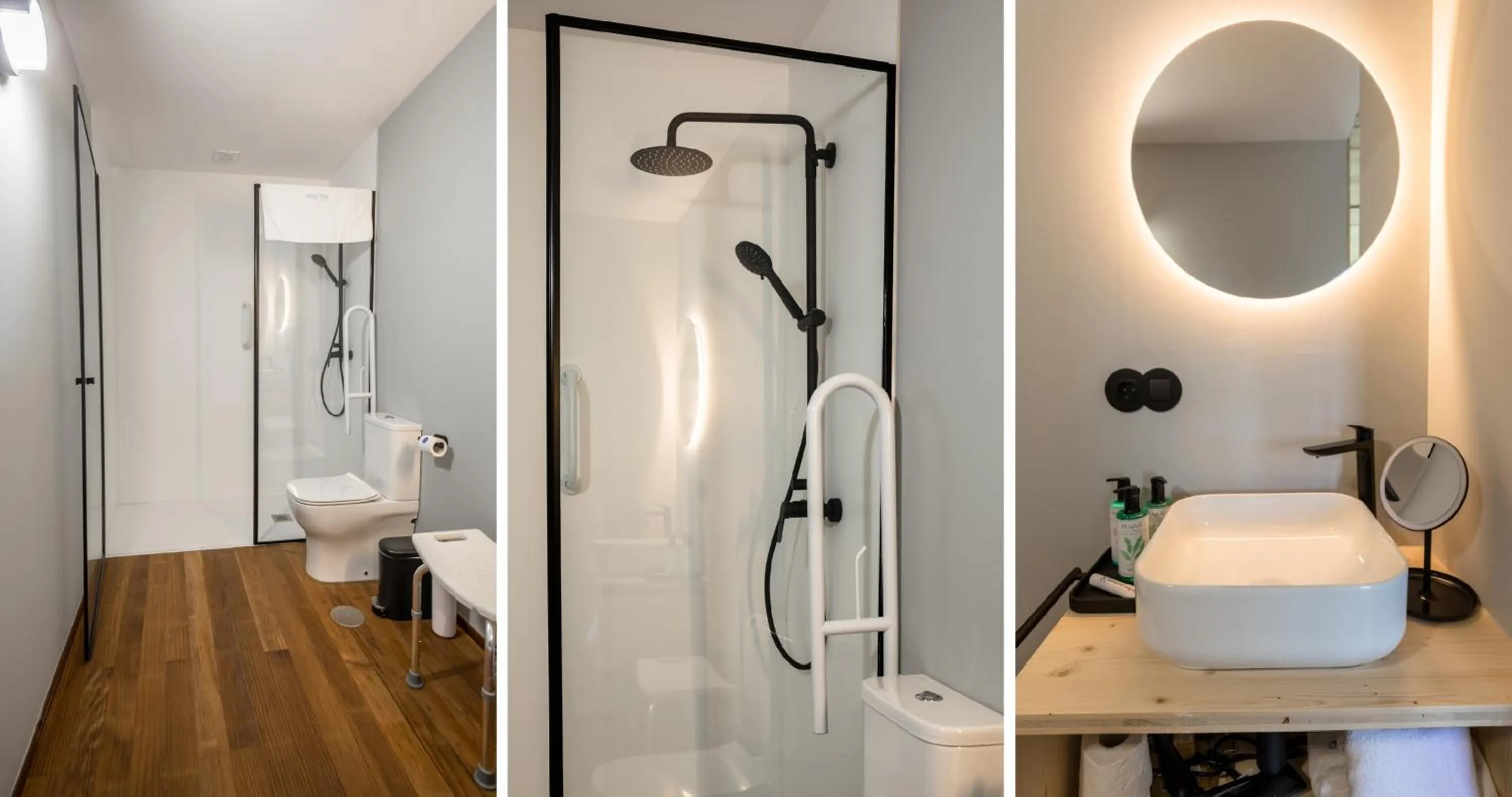 Shower in Doniños Nature