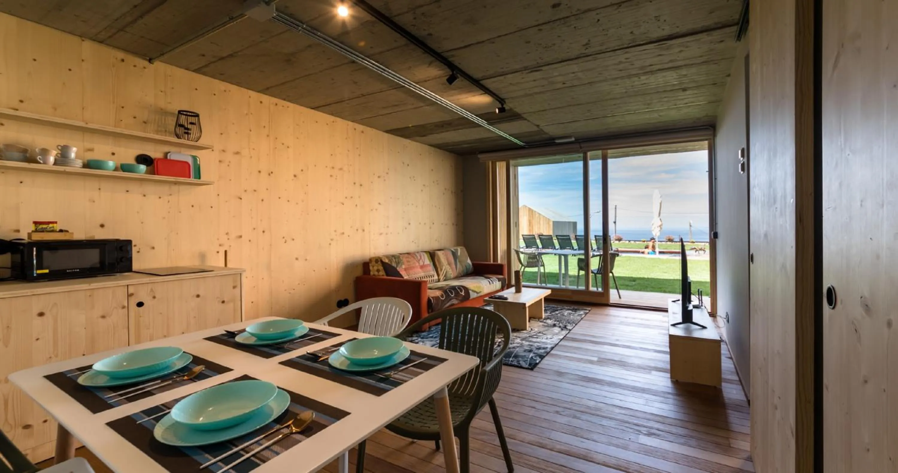 Kitchen or kitchenette in Doniños Nature