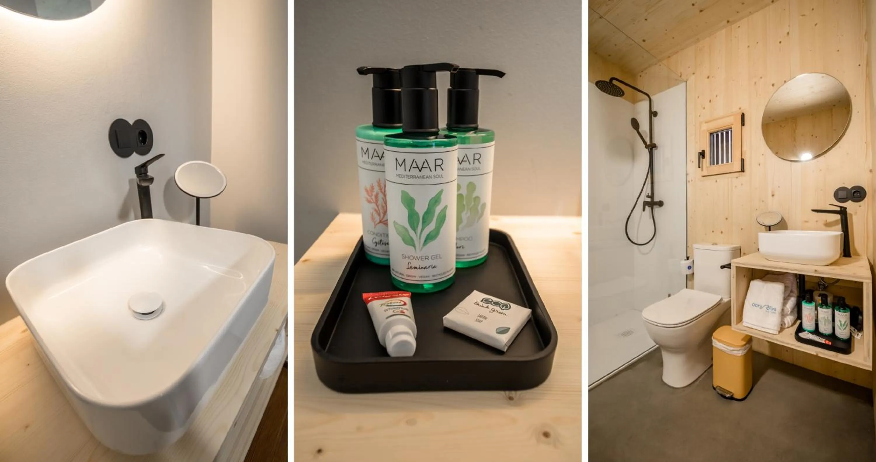 Bathroom in Doniños Nature