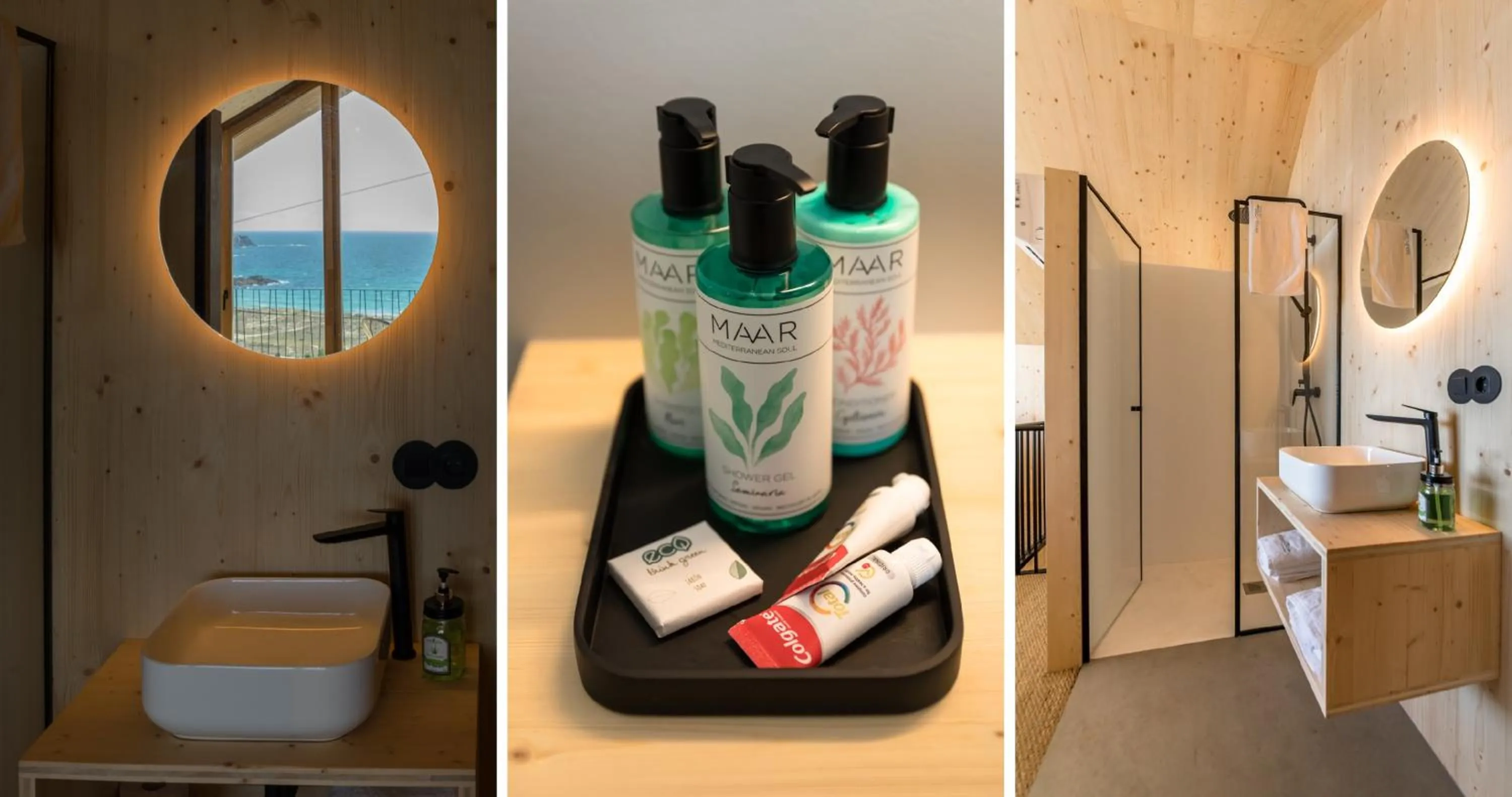 Bathroom in Doniños Nature