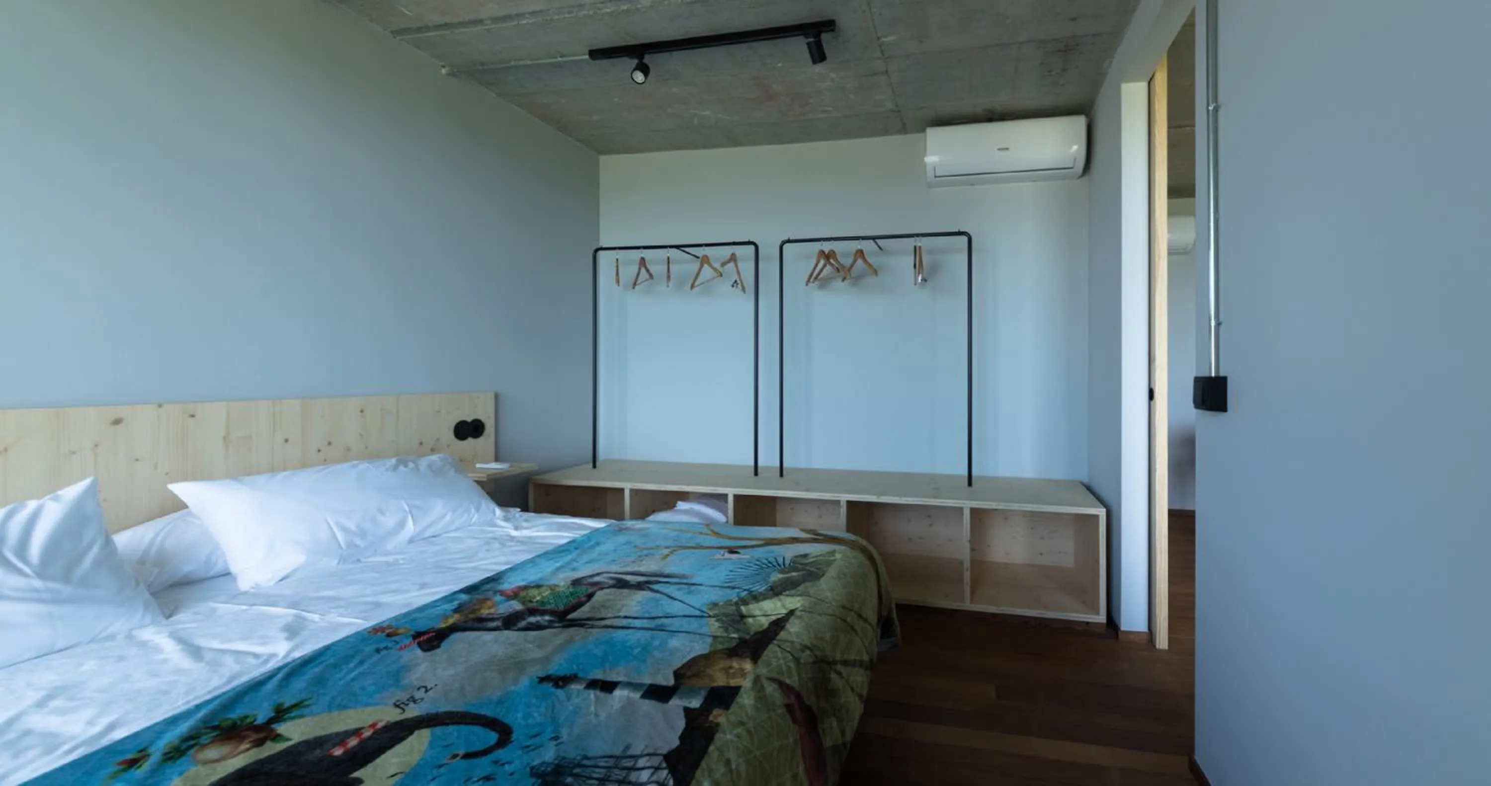 Bedroom, Bed in Doniños Nature