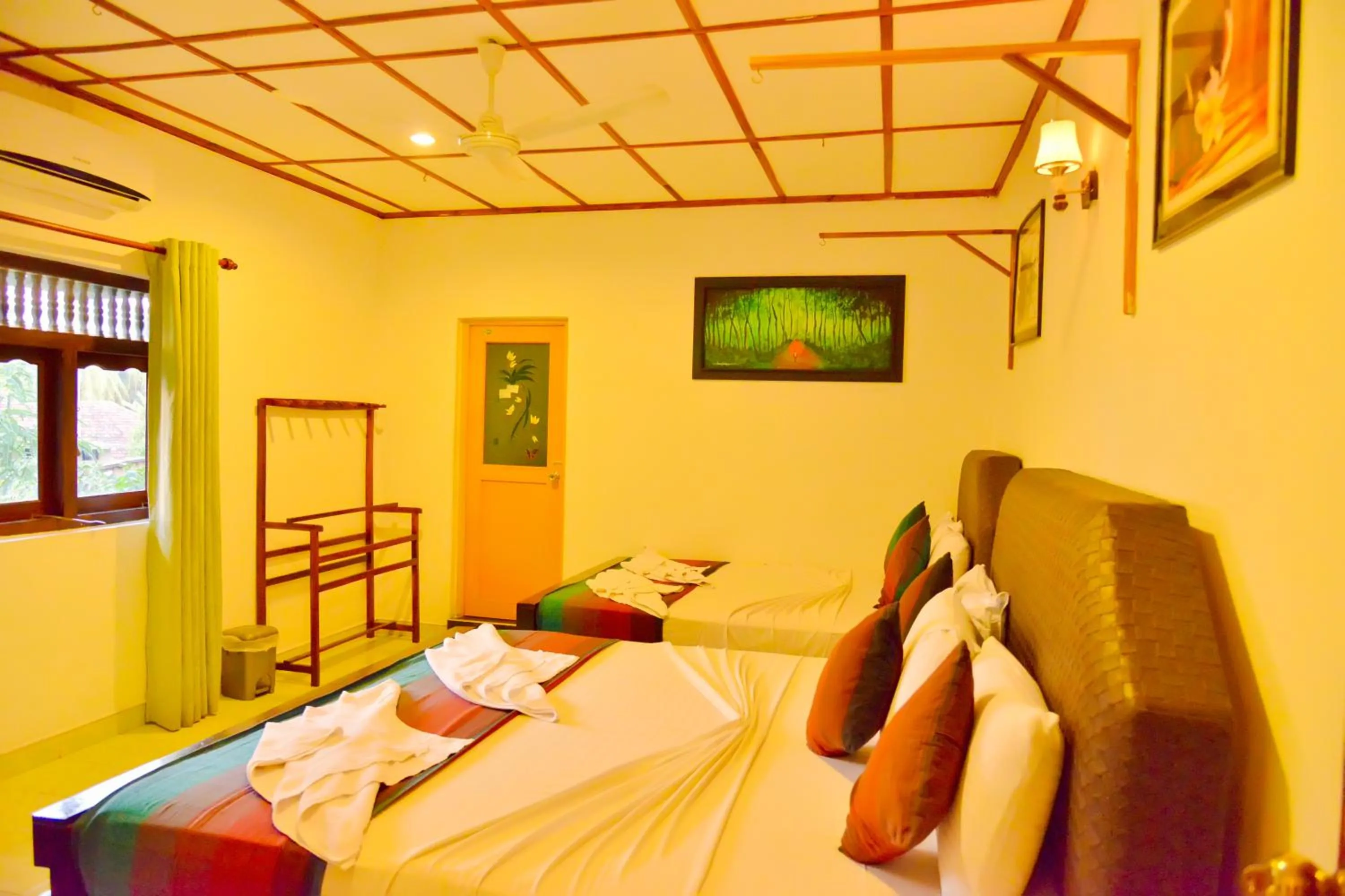 People, Bed in Thilaka City Hotel