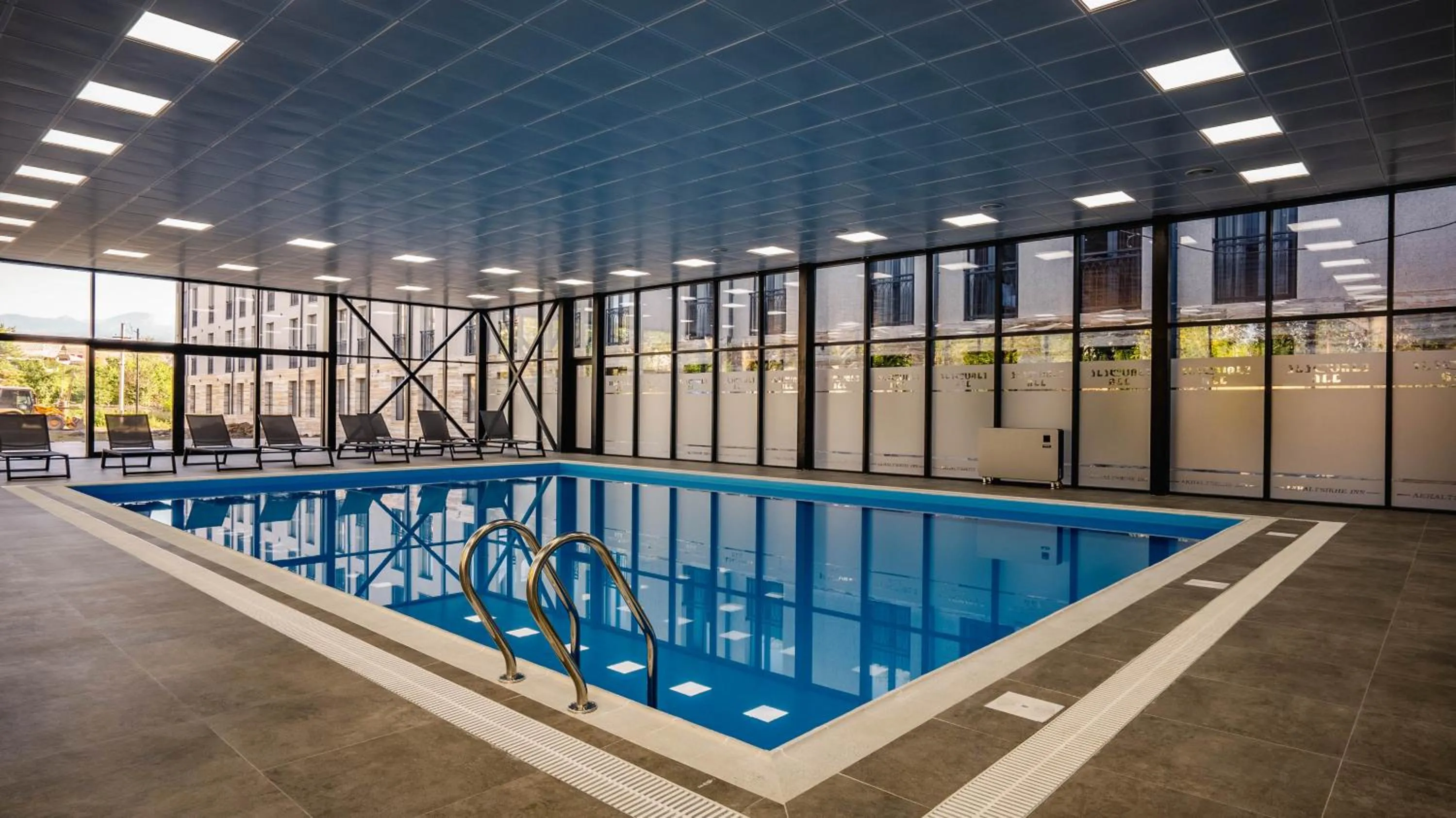 Pool view in Akhaltsikhe Inn