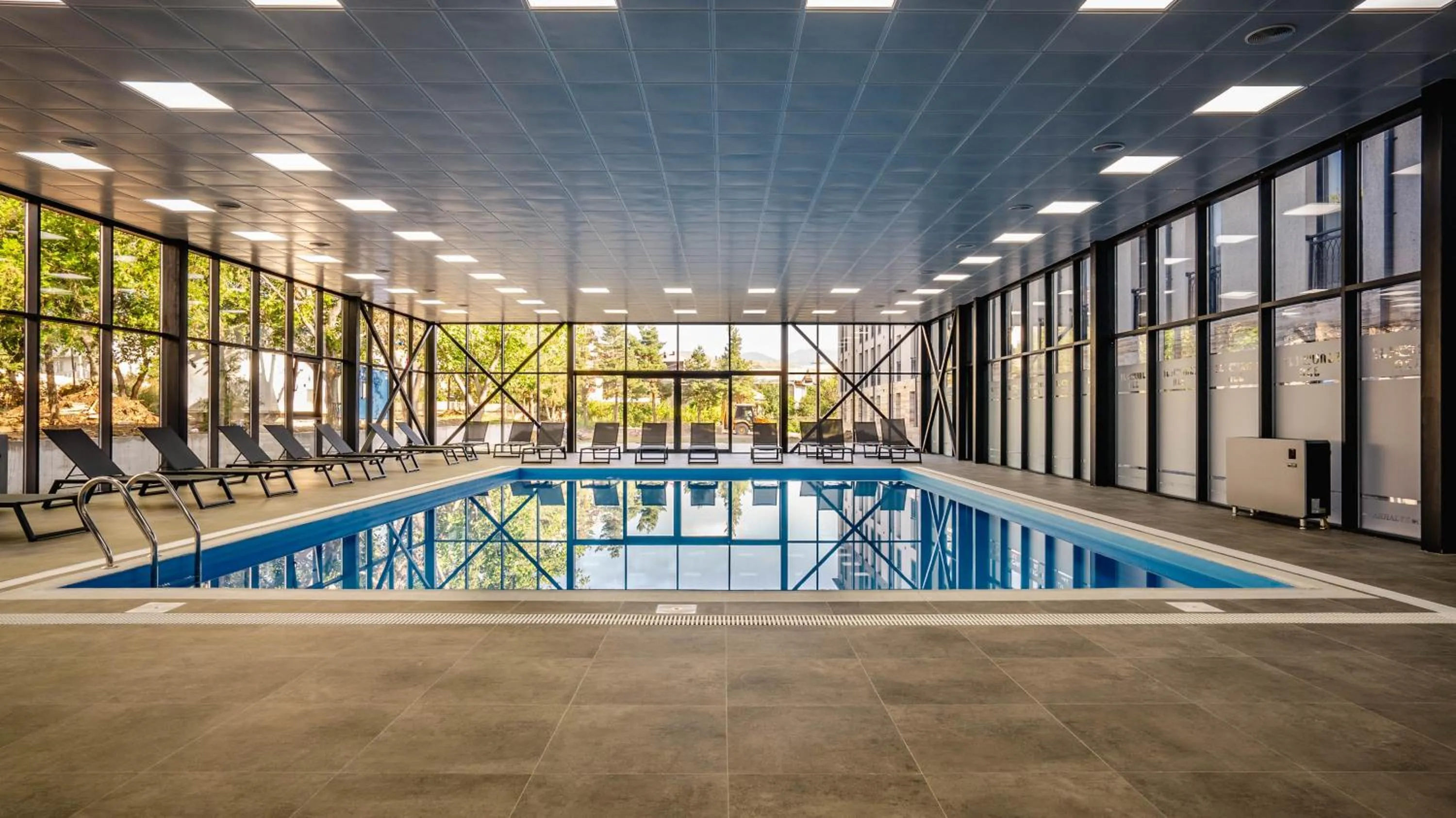 Pool view in Akhaltsikhe Inn