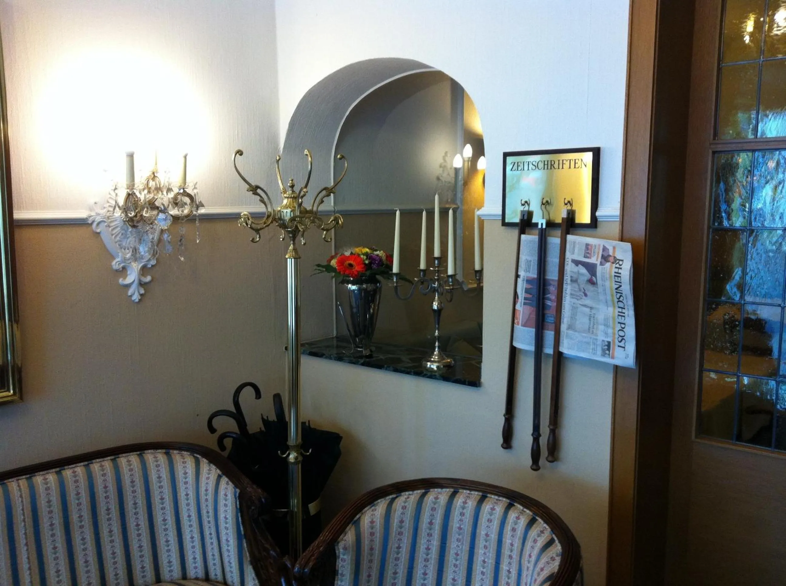 Decorative detail in Hotel Rheinischer Hof