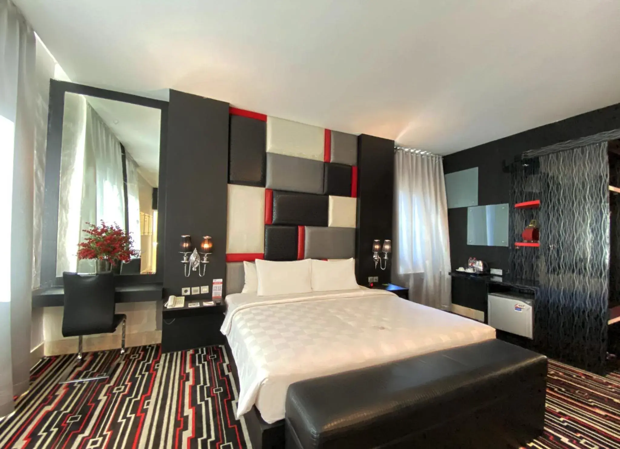 Bed in Swiss-Belcourt Makassar Bed in Swiss-Belcourt Makassar