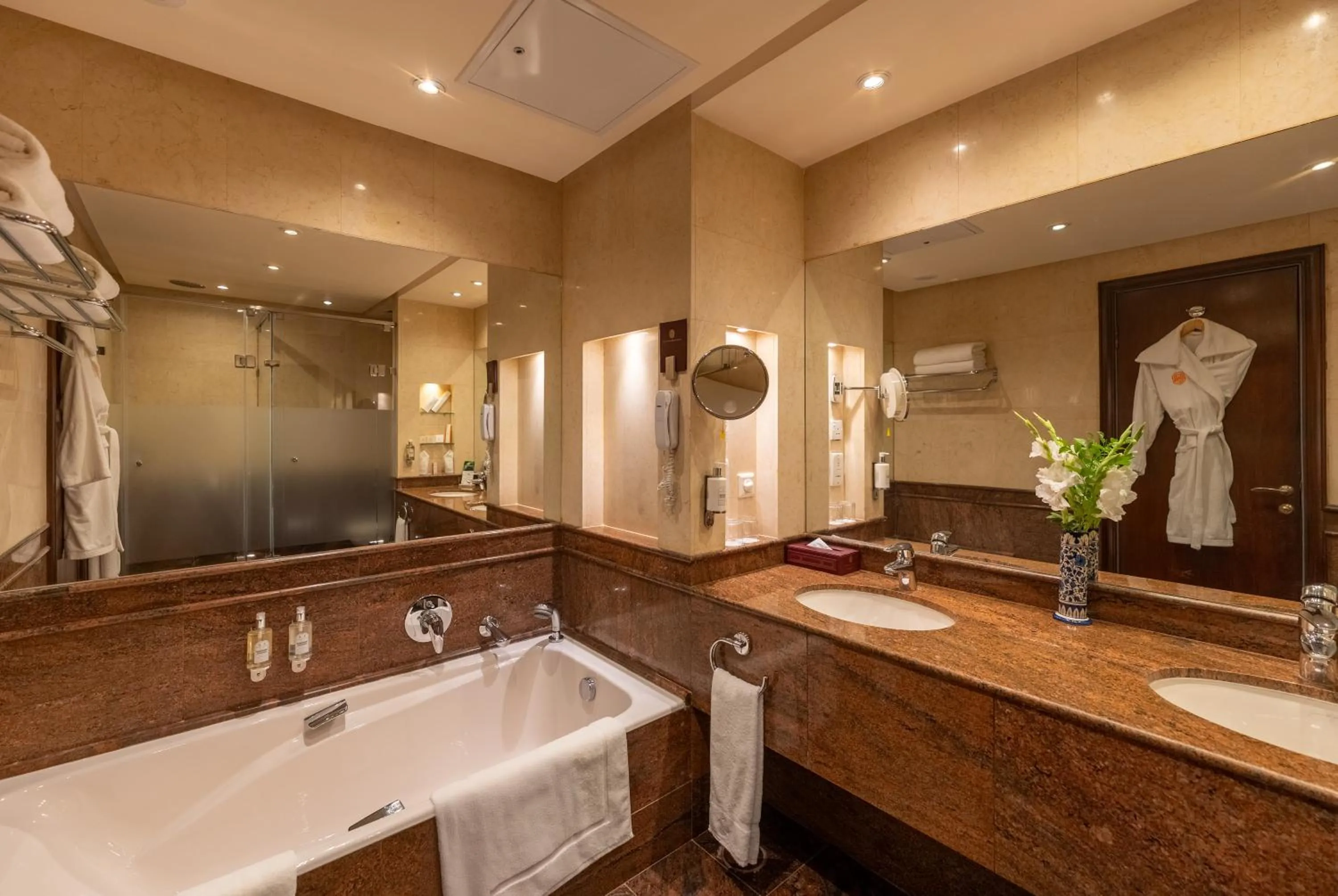 Bathroom in Islamabad Serena Hotel