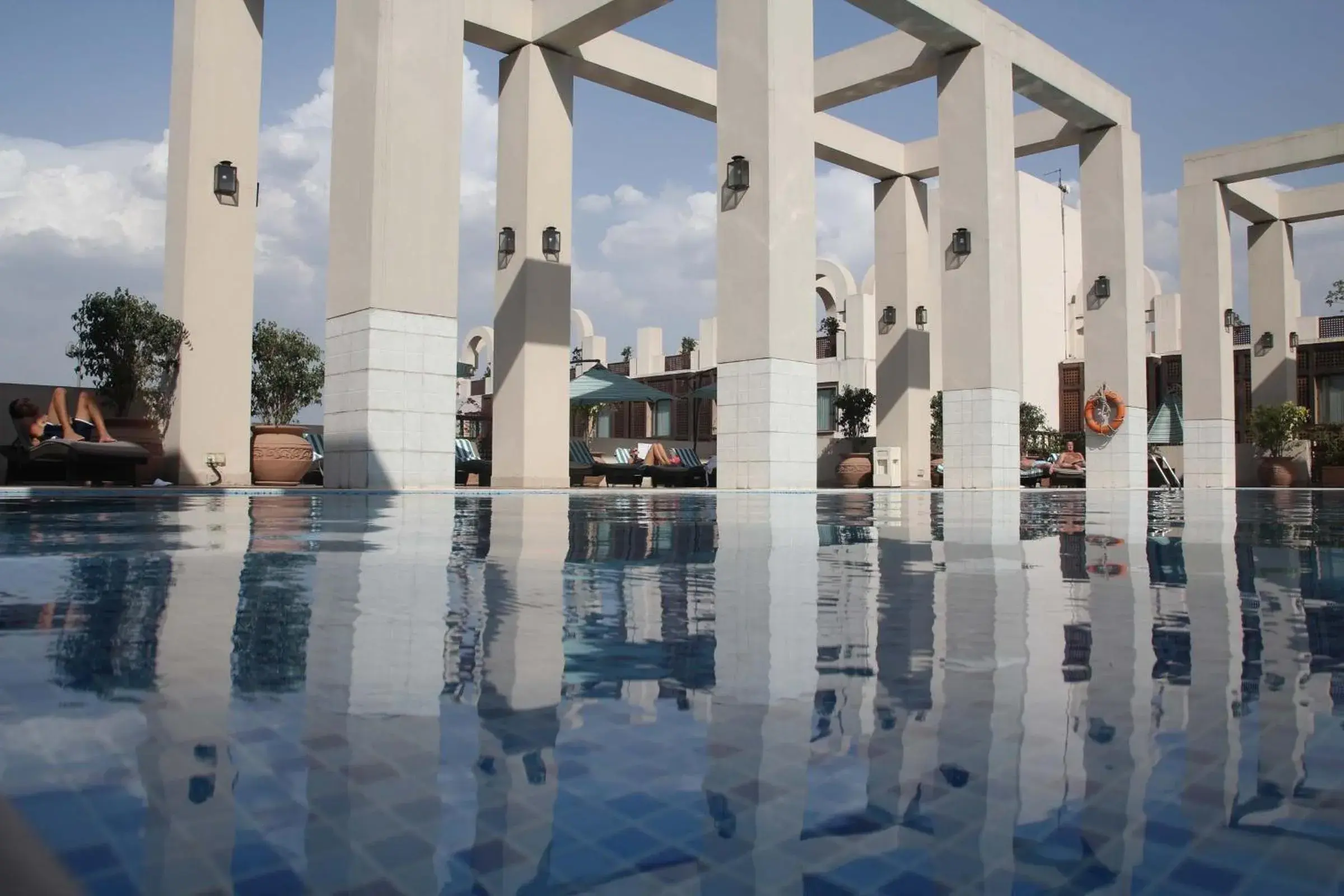 Swimming pool in Islamabad Serena Hotel Swimming pool in Islamabad Serena Hotel