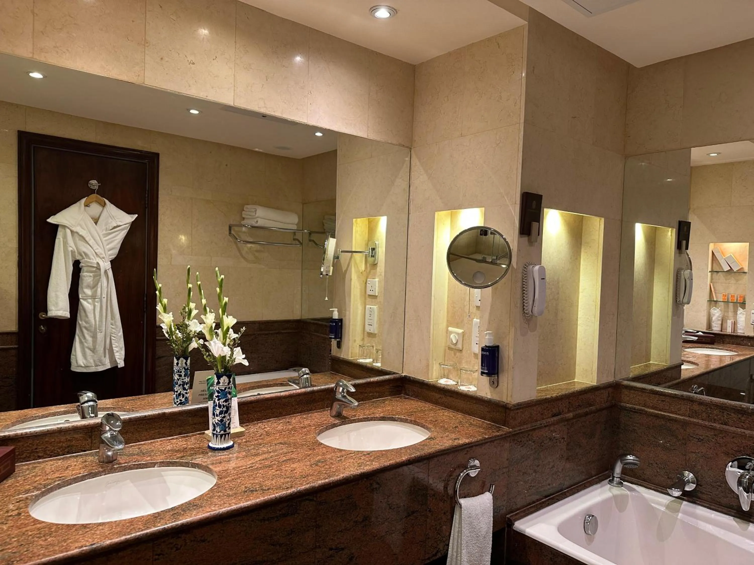Bathroom in Islamabad Serena Hotel