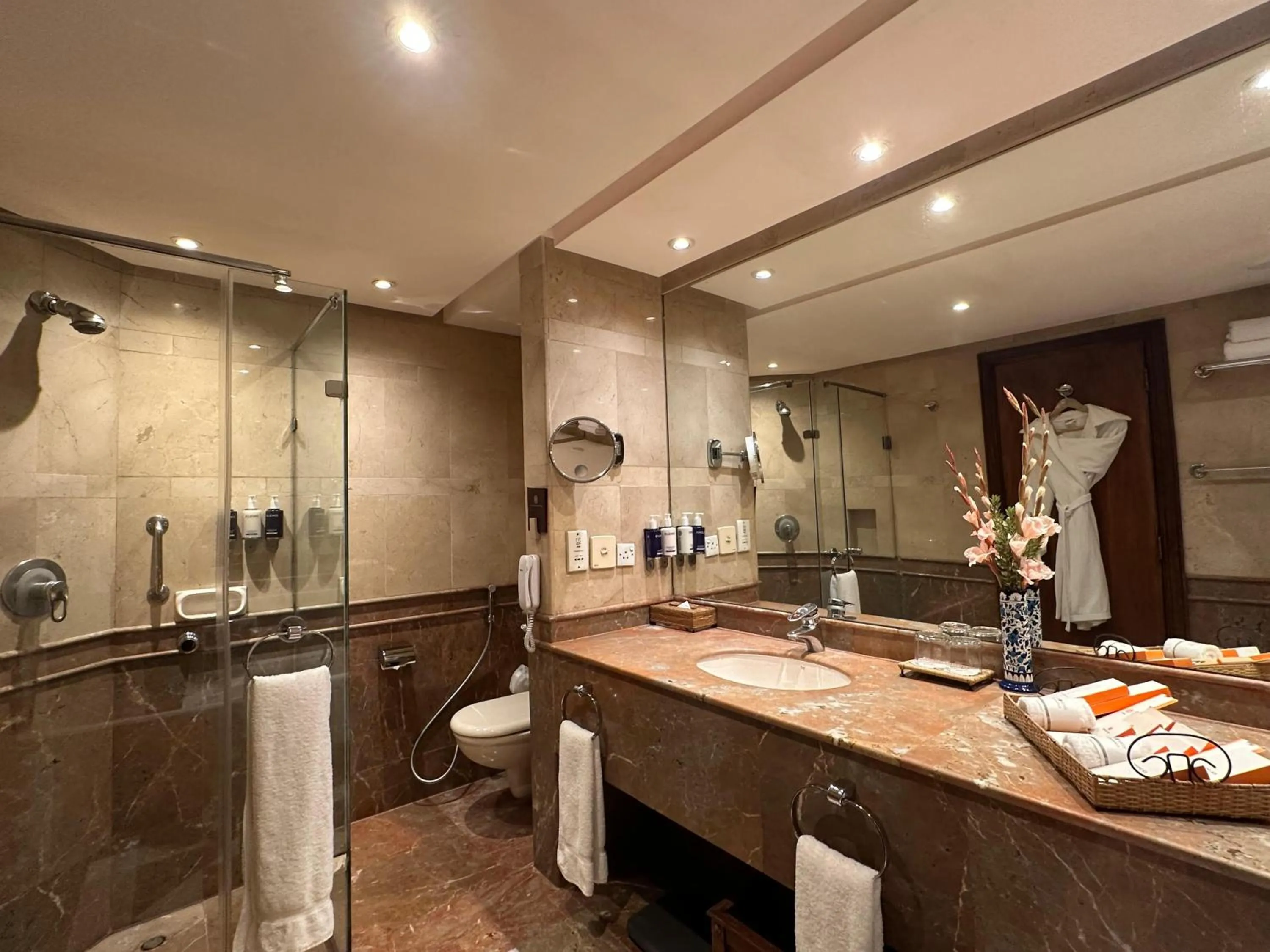 Bathroom in Islamabad Serena Hotel