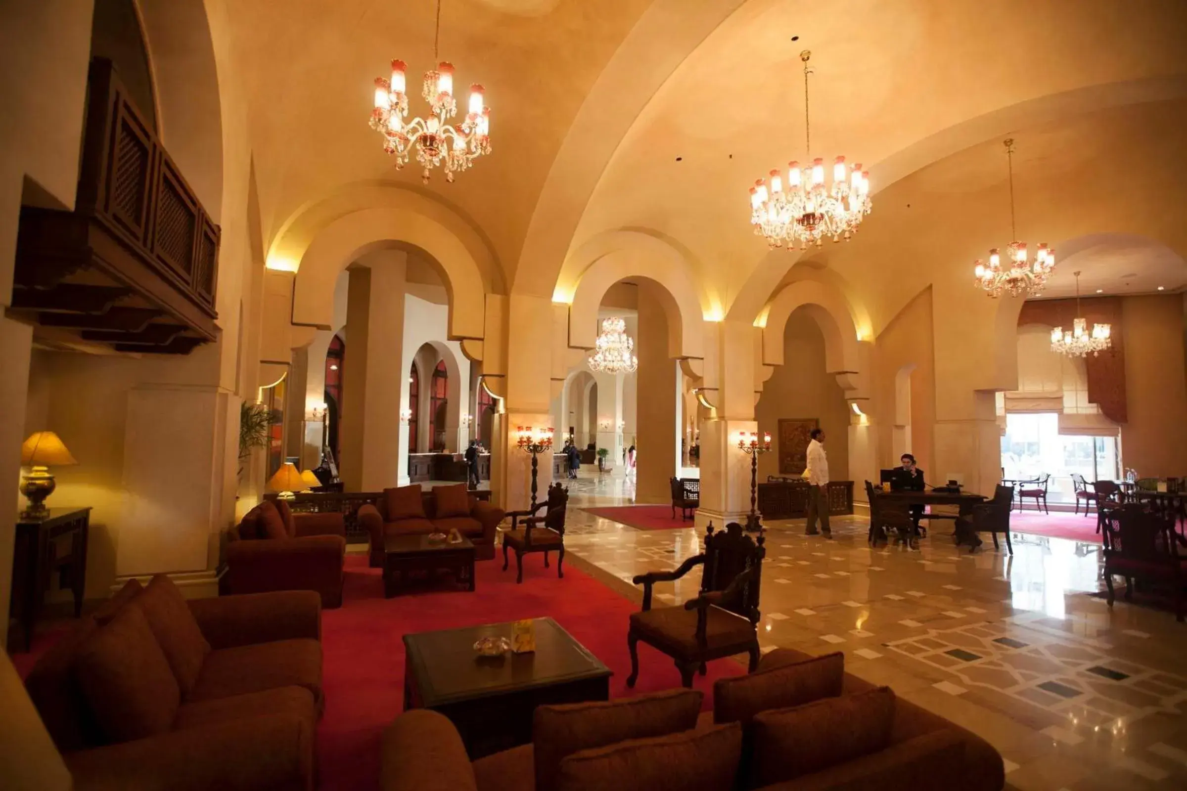 Lobby or reception in Islamabad Serena Hotel Lobby or reception in Islamabad Serena Hotel