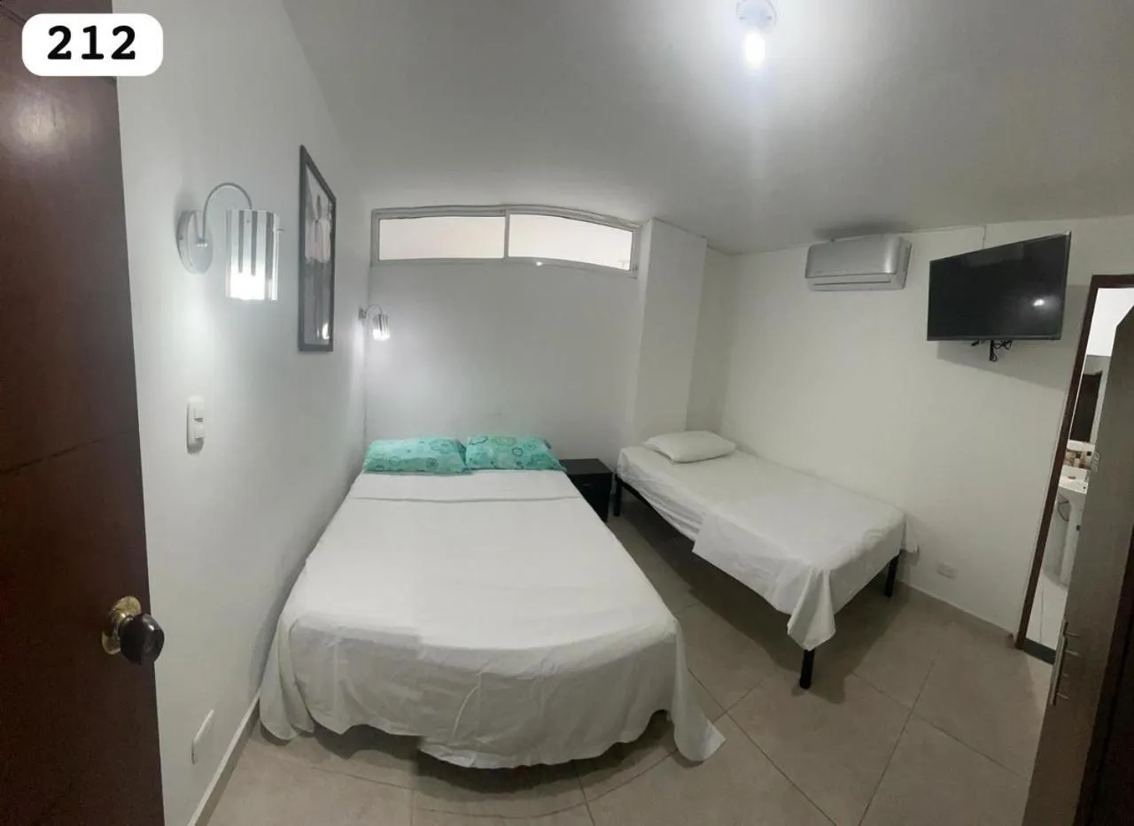 Bed in HIDALGO HOTEL