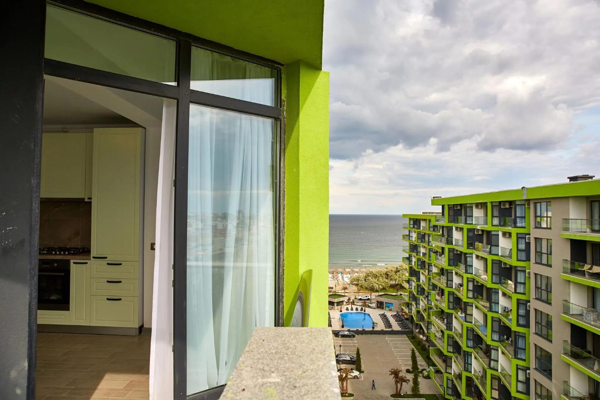 Sea view in Aparthotel Ella Mamaia