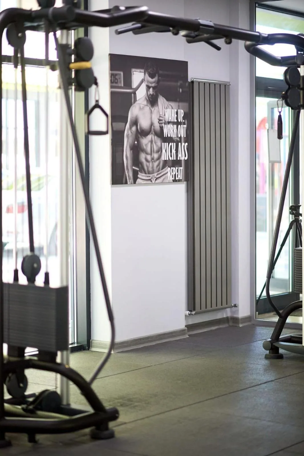 Fitness centre/facilities in Aparthotel Ella Mamaia