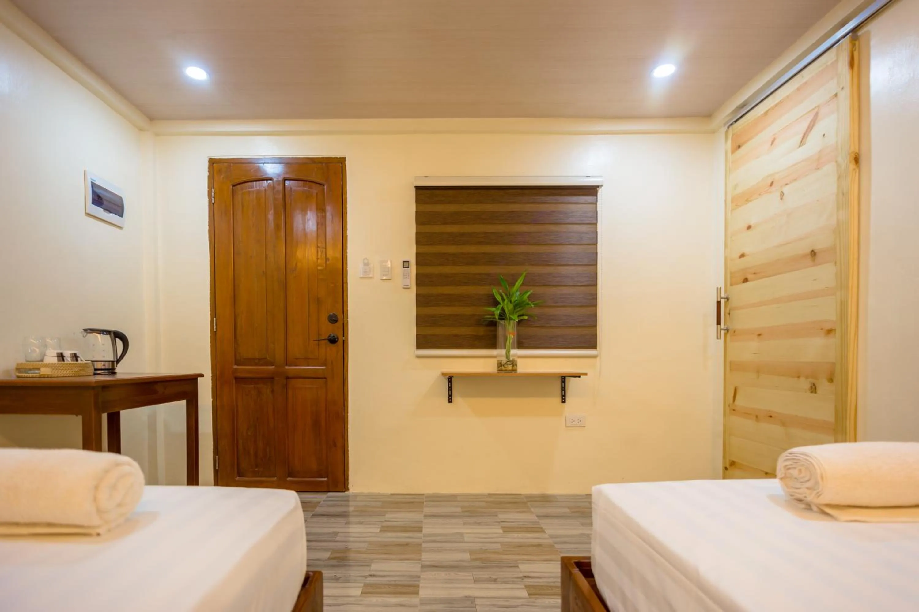 View (from property/room), Bed in ALONA BEACH SIDE INN