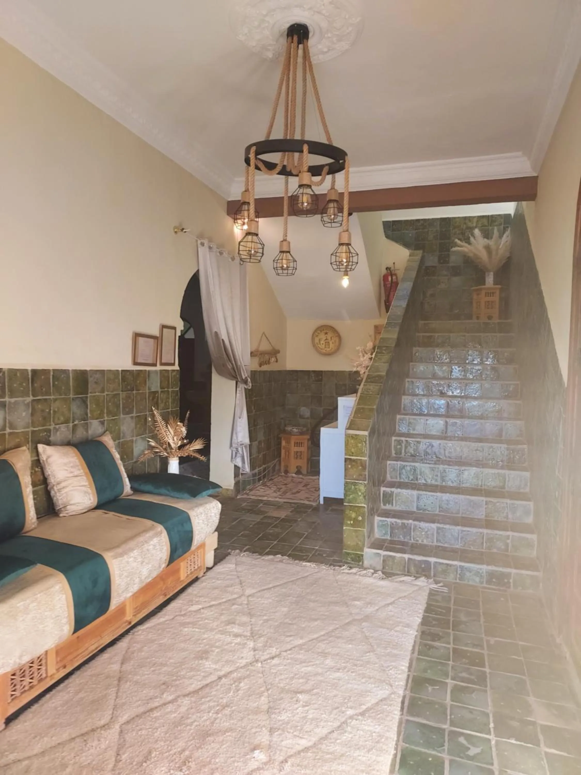Lobby or reception in Riad ma bonne étoile
