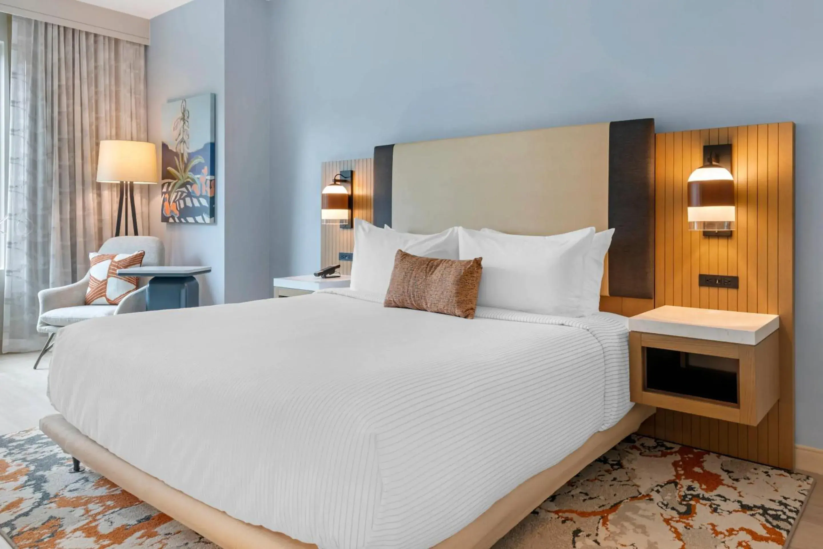 Bedroom, Bed in Cambria Hotel Austin Downtown Bedroom, Bed in Cambria Hotel Austin Downtown