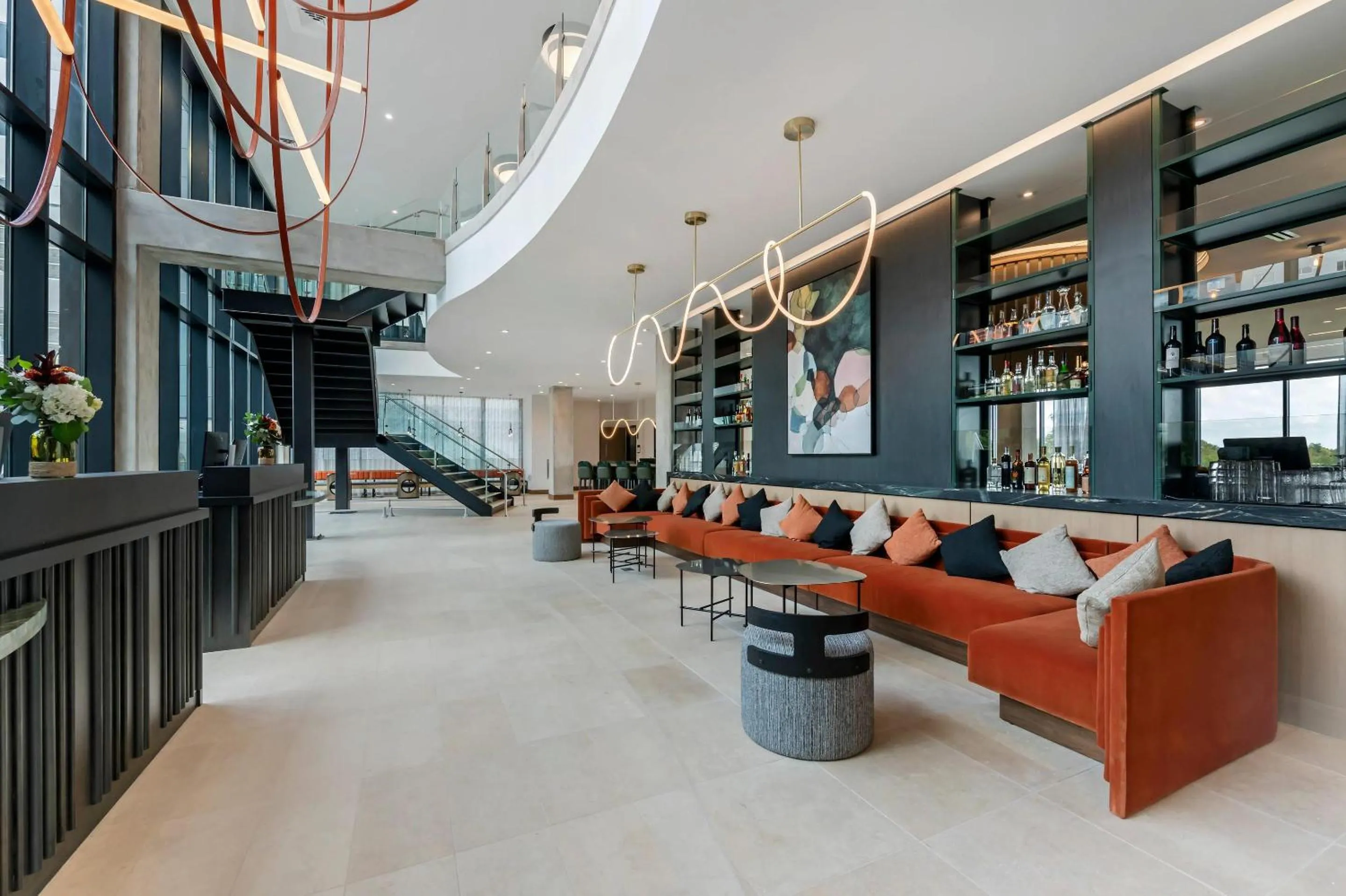 Lobby or reception in Cambria Hotel Austin Downtown