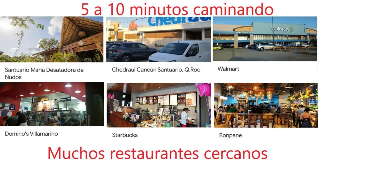 Restaurant/places to eat in Beautiful condo in Cancun! Dreams Lagoon