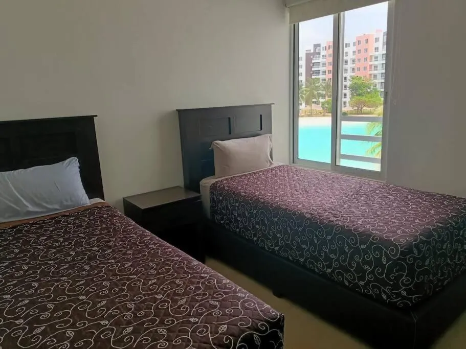 Bedroom, Bed in Beautiful condo in Cancun! Dreams Lagoon