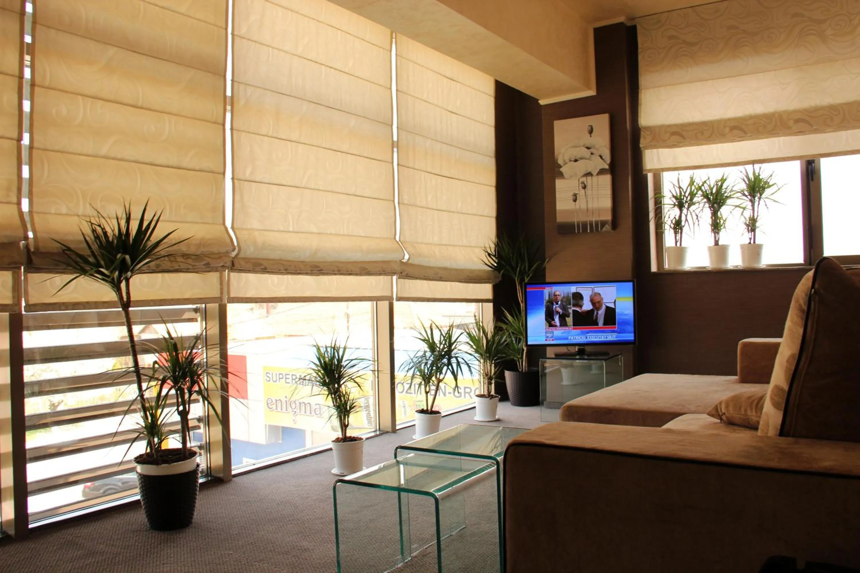 Living room in Enigma Pension