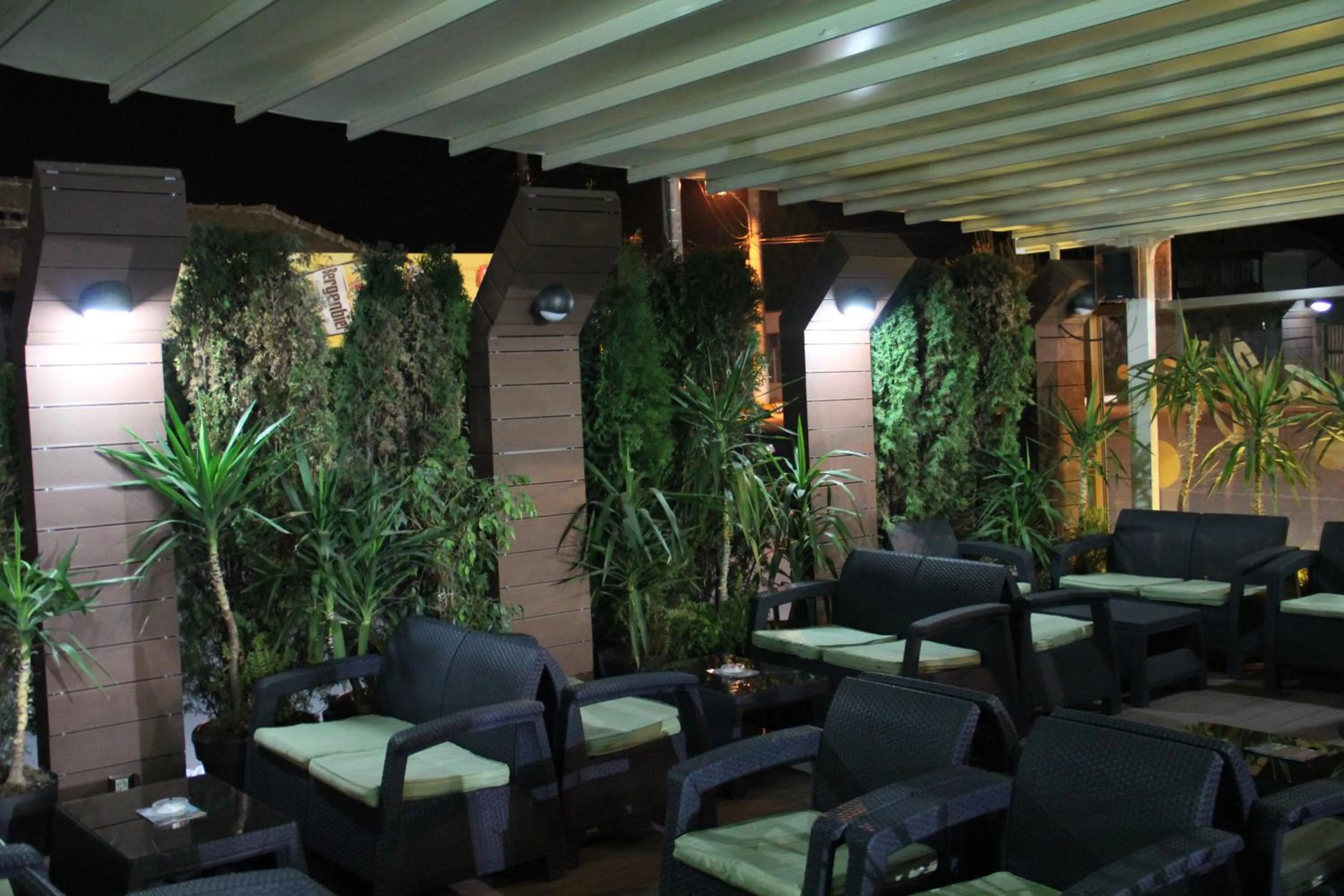 Patio in Enigma Pension