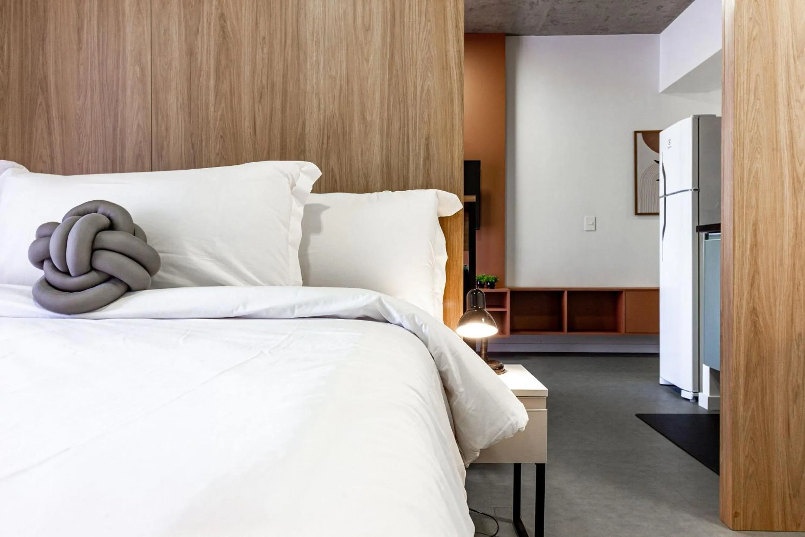 Bedroom, Bed in Xtay BK30 Largo do Arouche - Estúdios aconchegantes e funcionais a 300m do metrô República