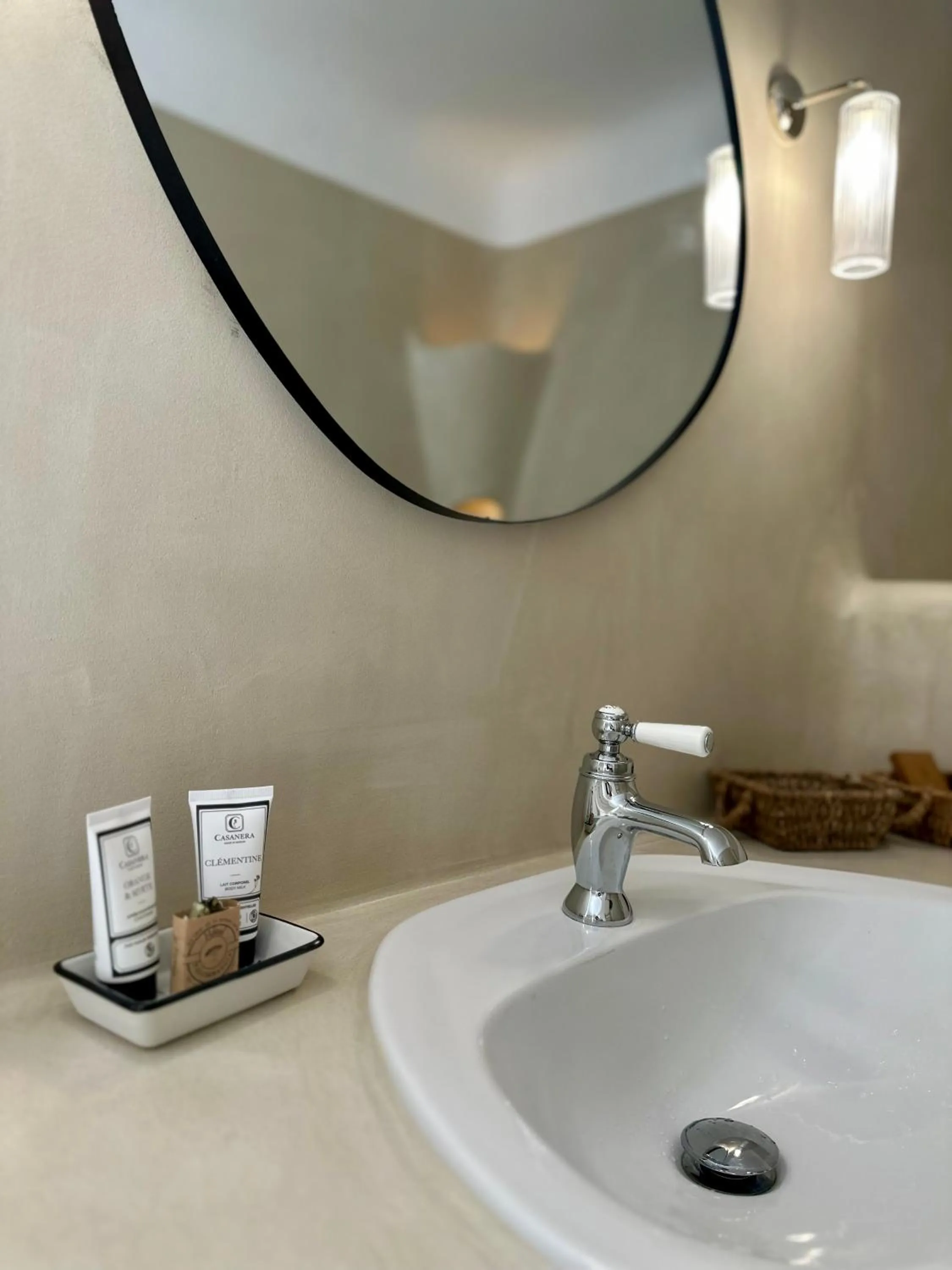 Bathroom in Hôtel Palombaggia