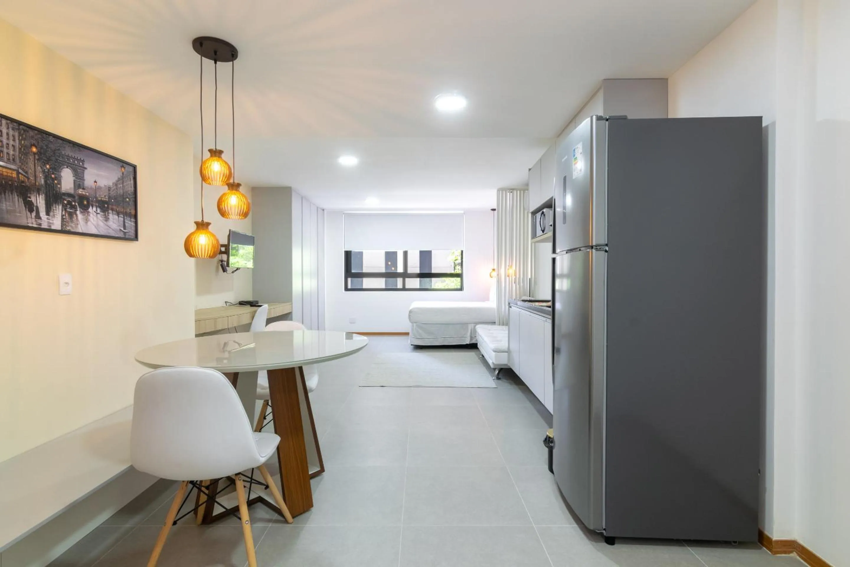Kitchen or kitchenette in 360 Rio Santos Dumont