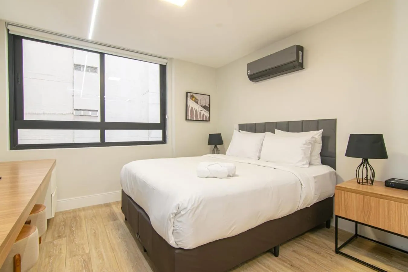 Bedroom, Bed in 360 Rio Santos Dumont