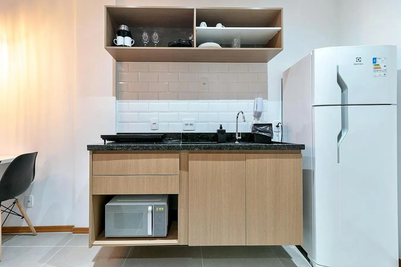 Kitchen or kitchenette in 360 Rio Santos Dumont