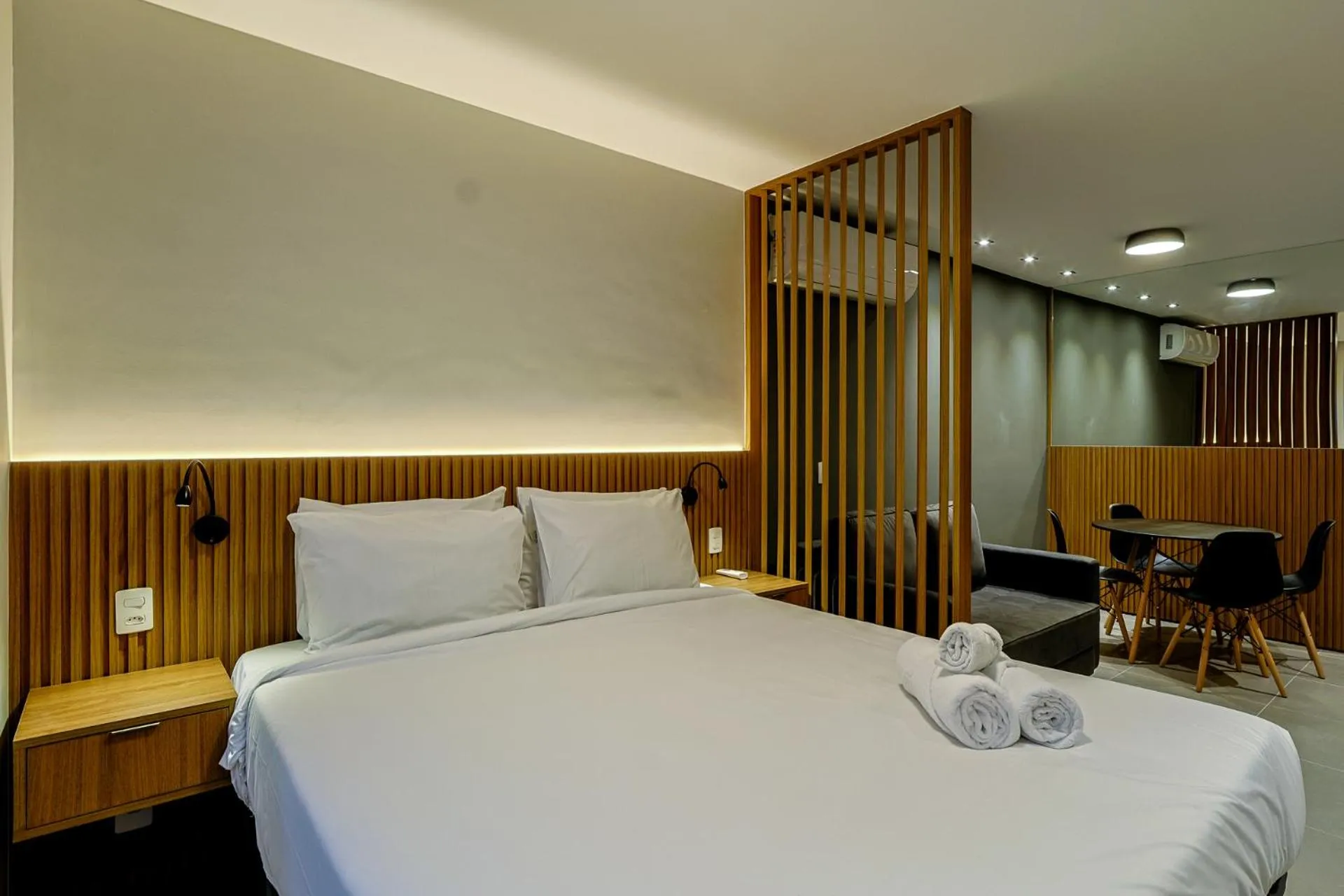 Bedroom, Bed in 360 Rio Santos Dumont