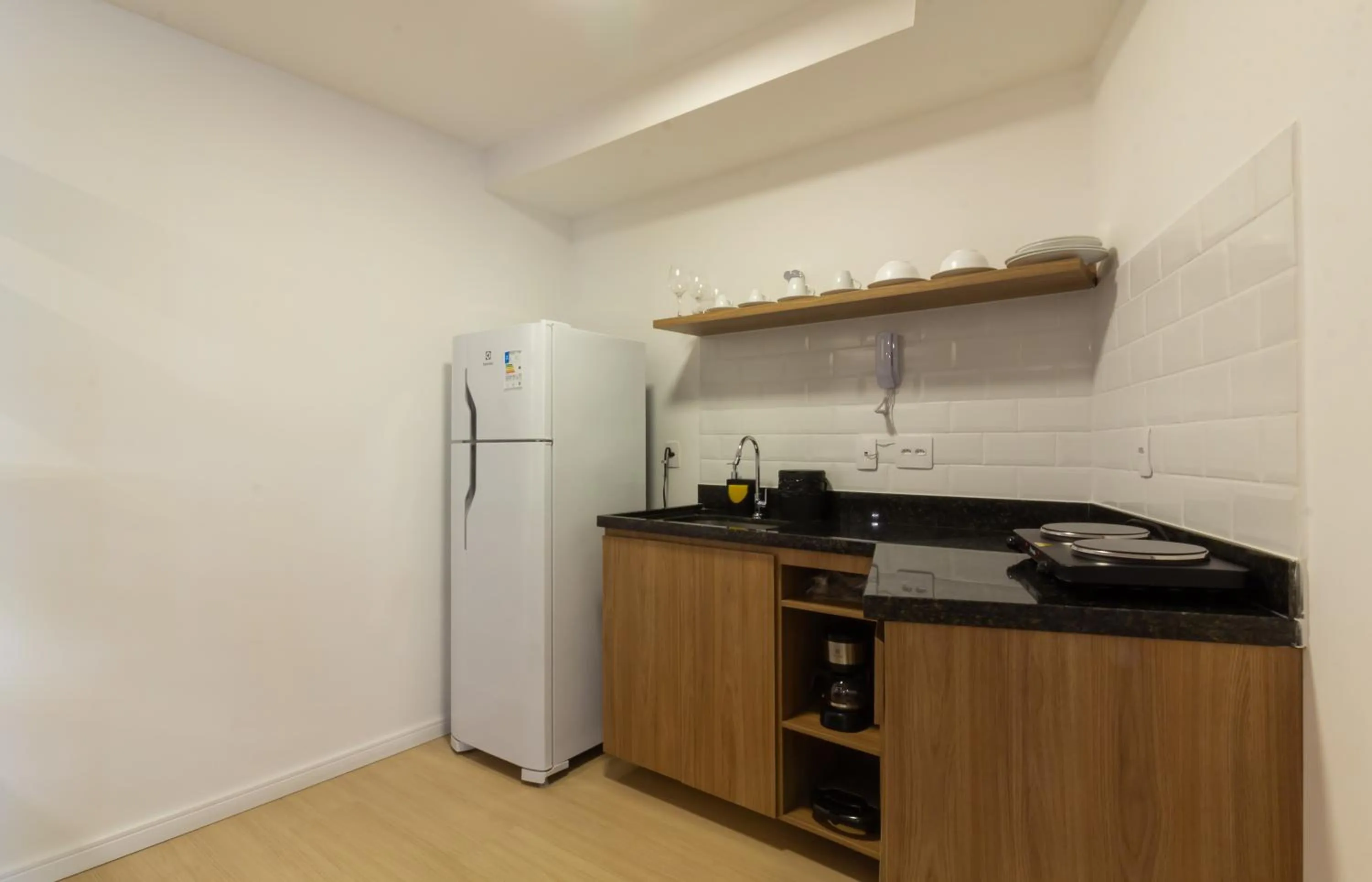 Kitchen or kitchenette in 360 Rio Santos Dumont