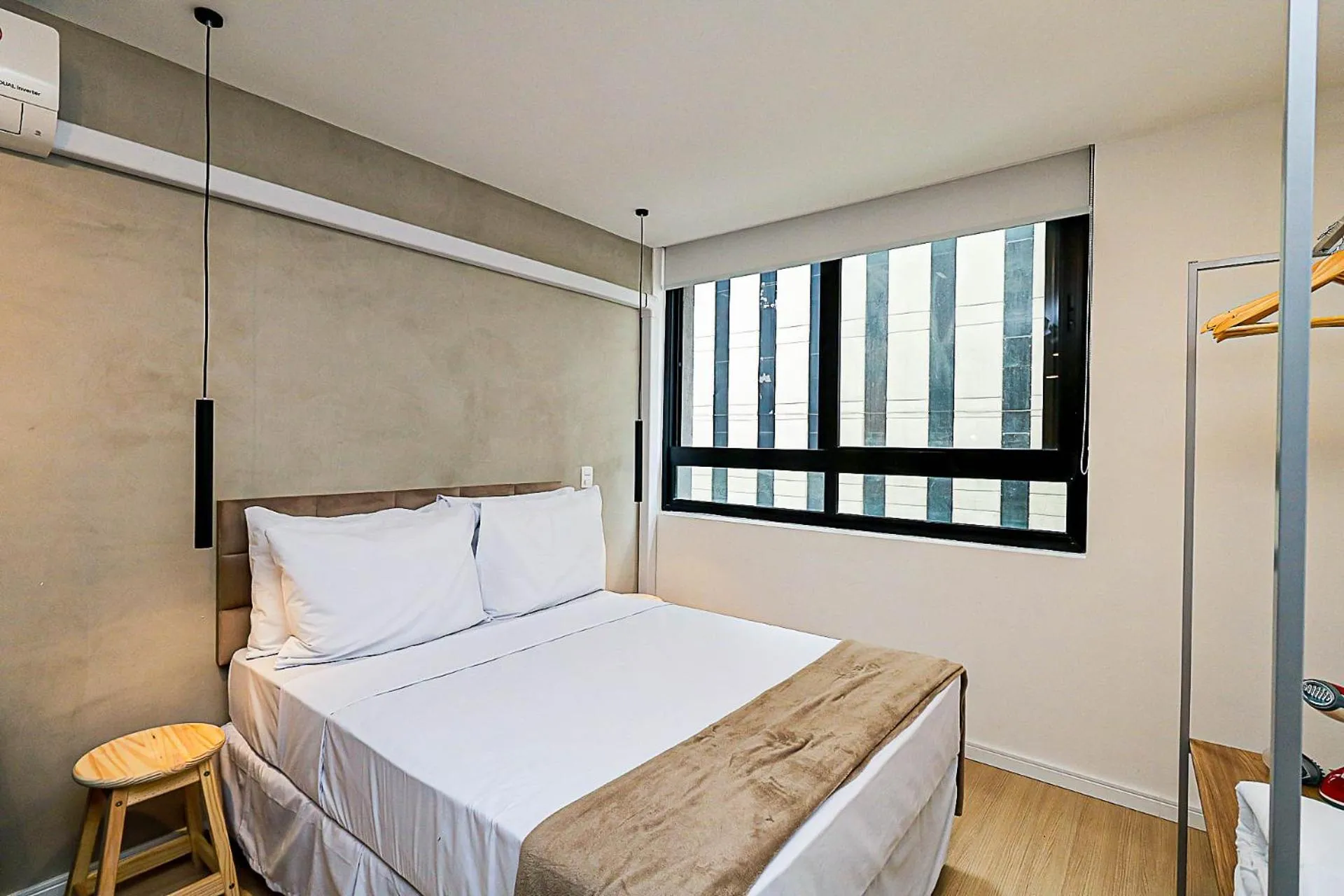 Bedroom, Bed in 360 Rio Santos Dumont