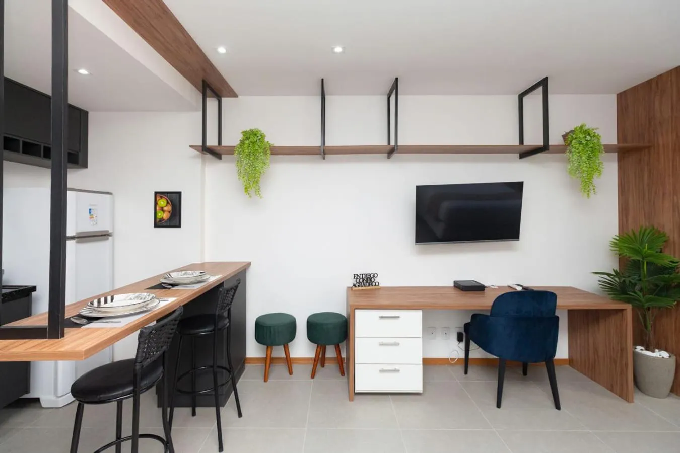 Dining area in 360 Rio Santos Dumont