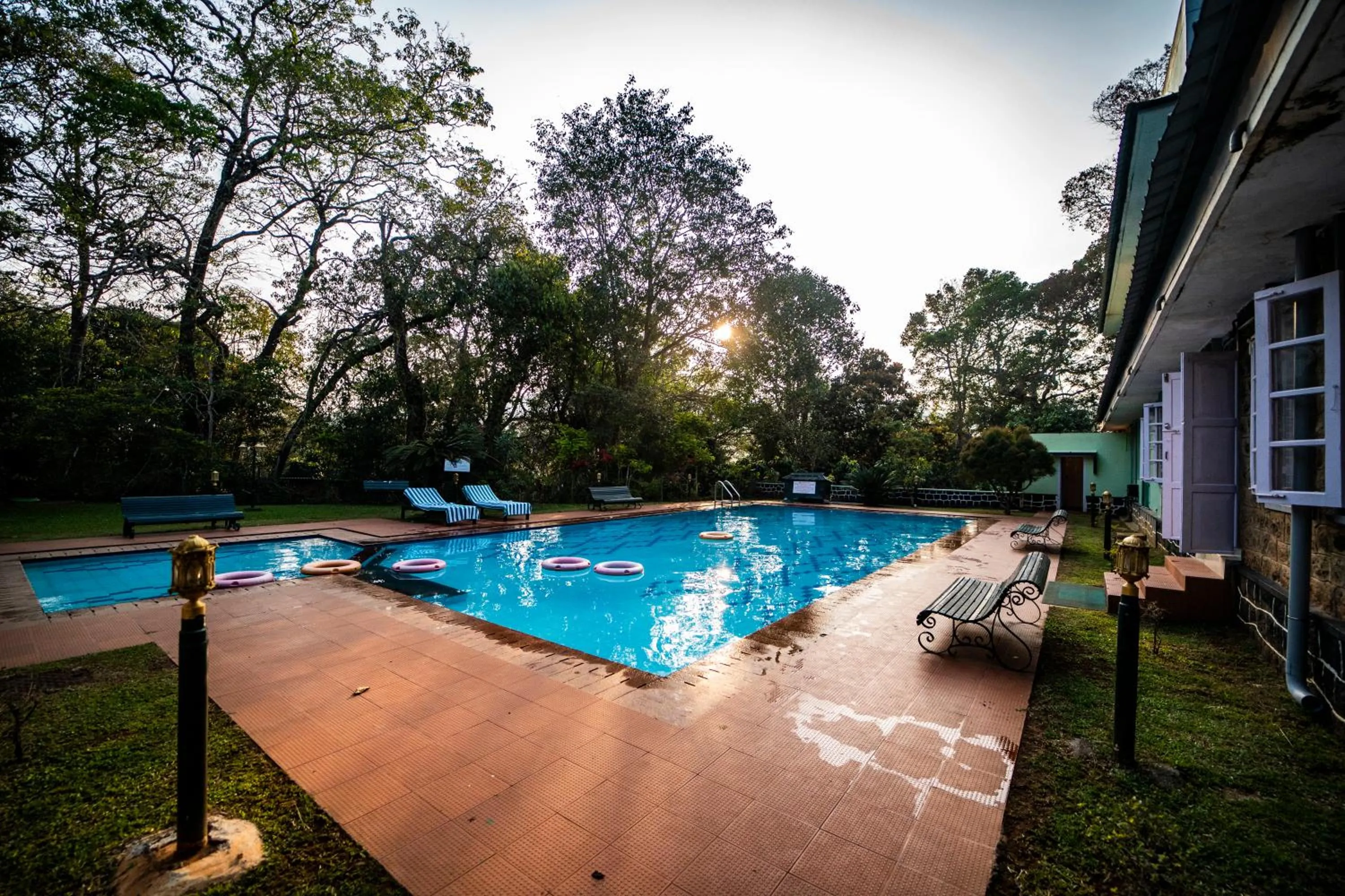 Swimming pool in KTDC Aranya Nivas