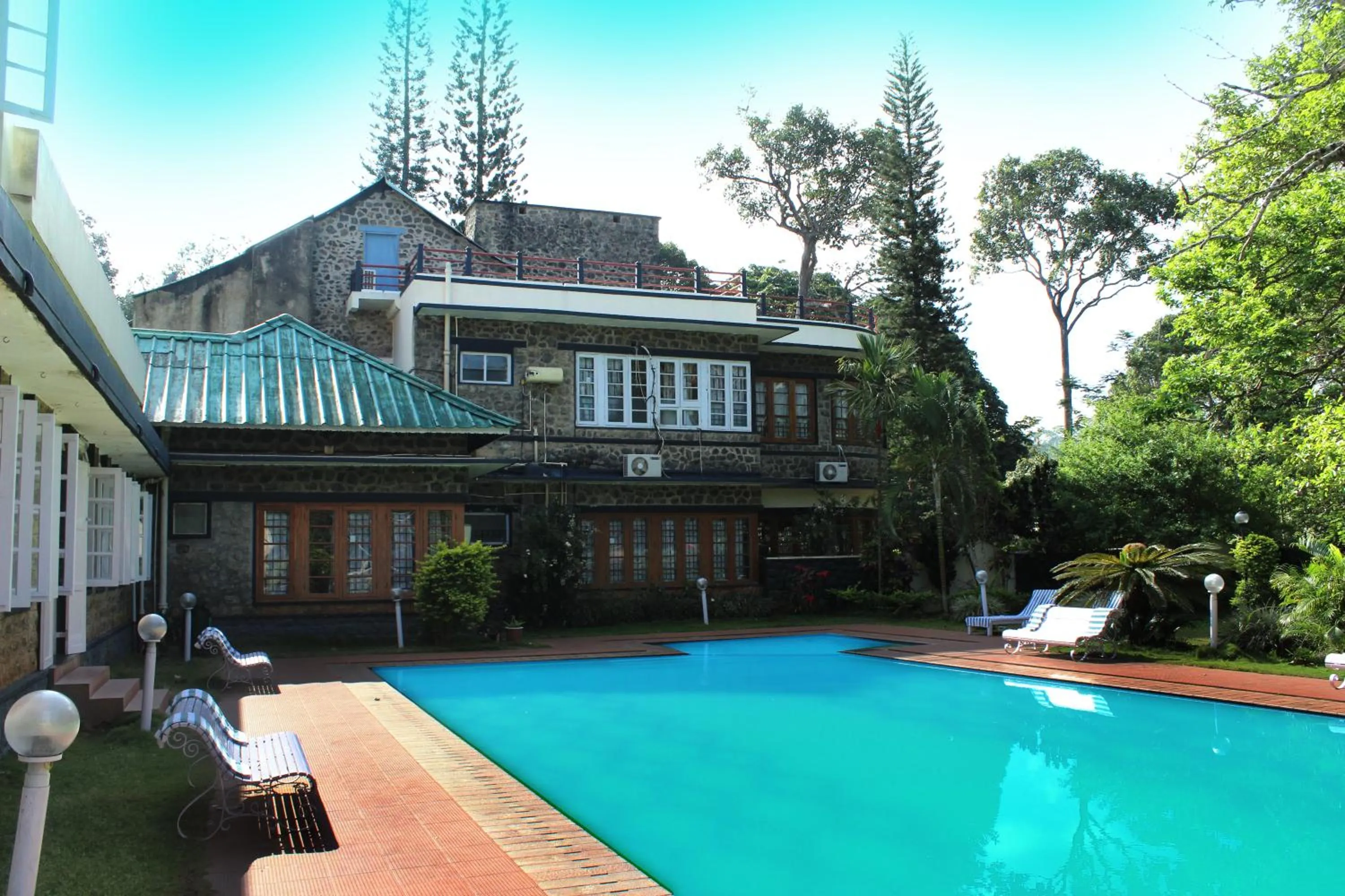 Swimming pool in KTDC Aranya Nivas