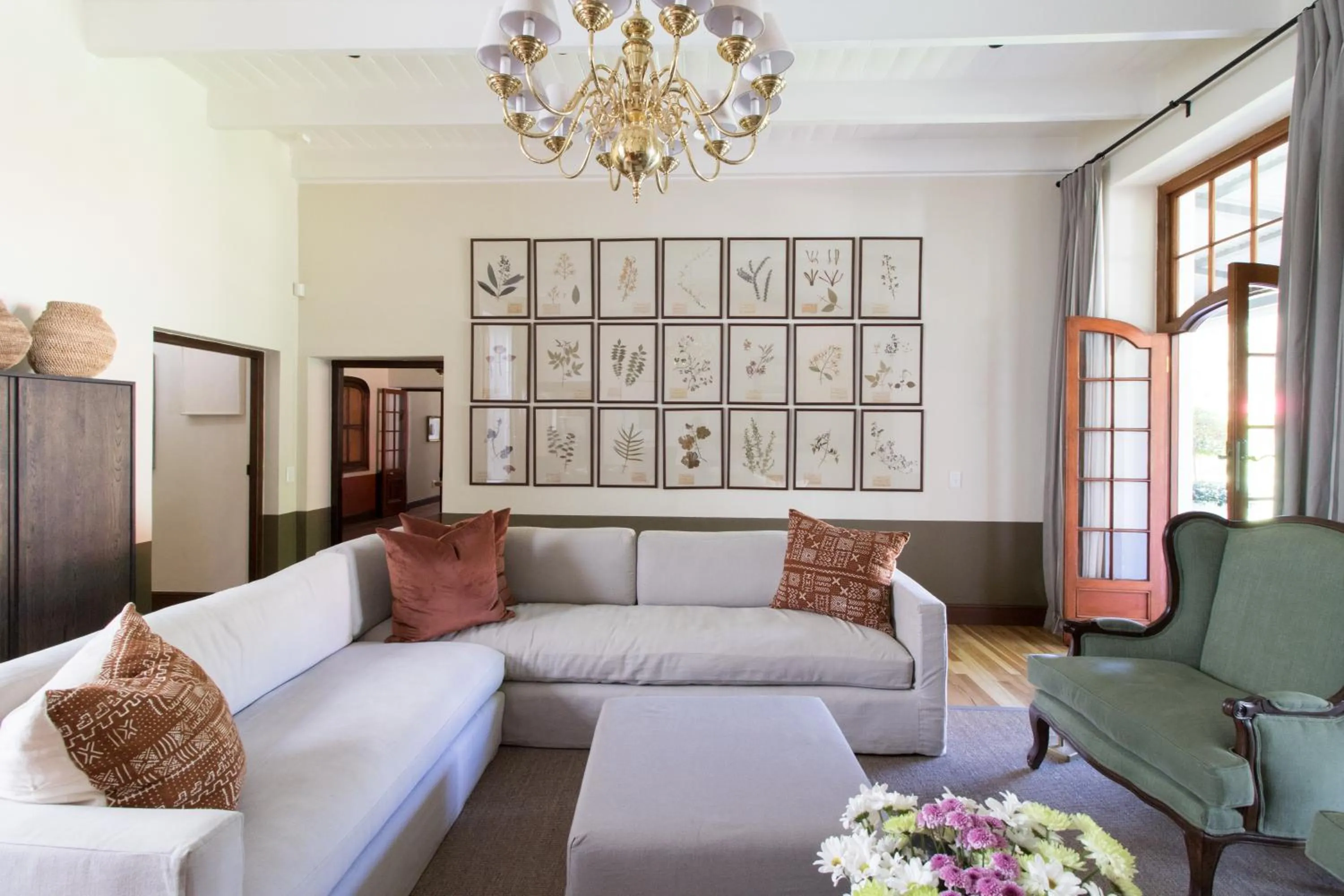 Living room in La Clé Village