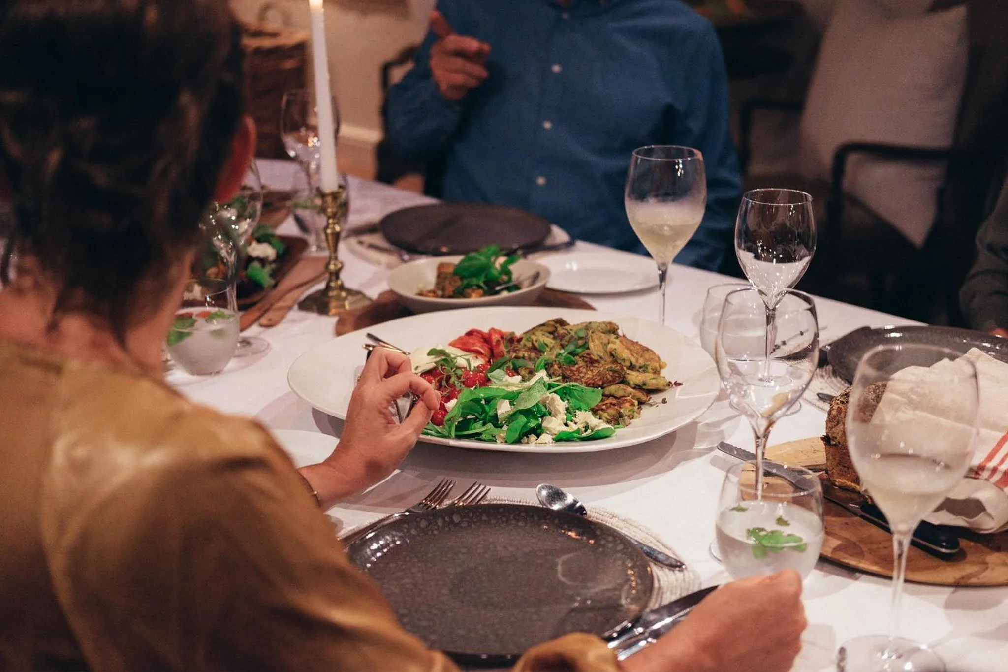 Dinner in La Clé Village