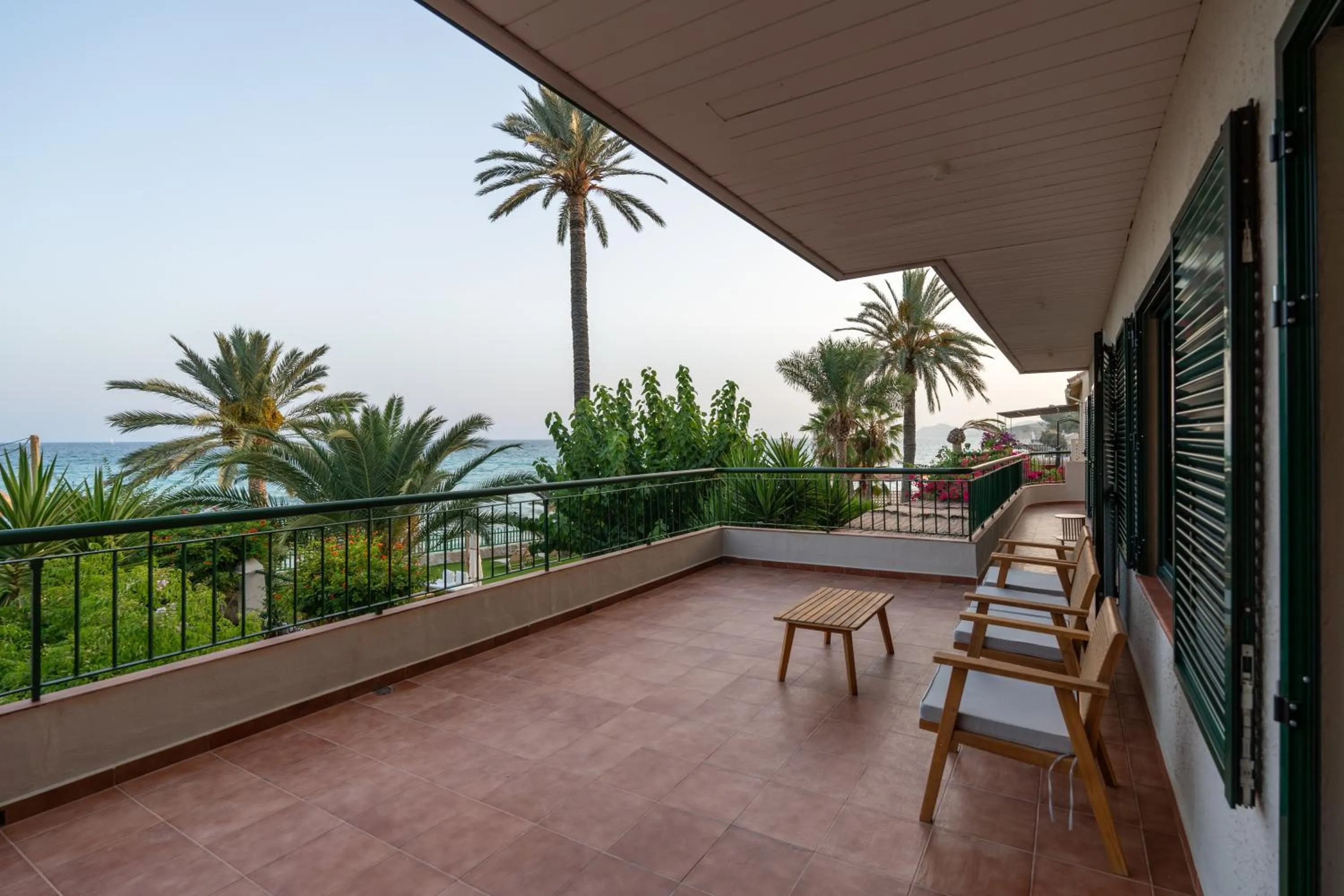Balcony/Terrace in Paradisun Villajoyosa - Adults Only Recommended