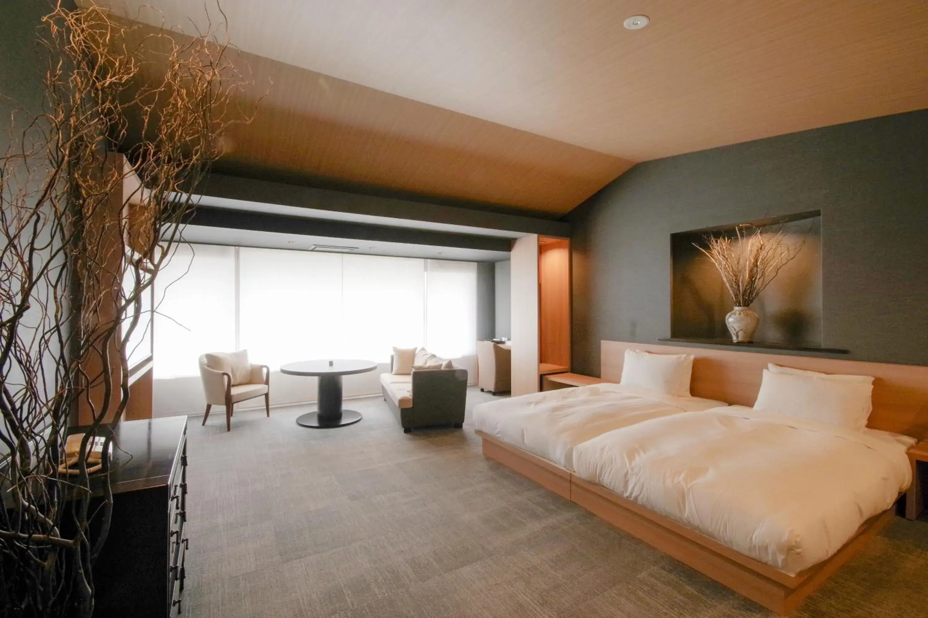 Twin Room with Mountain View in Tokiwa Hotel Twin Room with Mountain View in Tokiwa Hotel